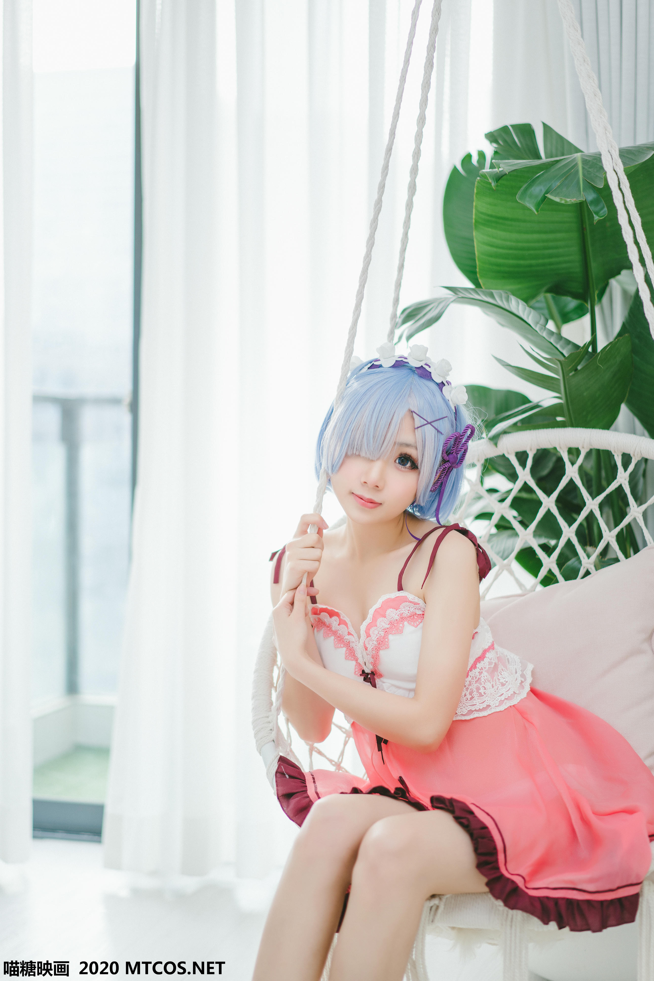 [喵糖映画] VOL.112 蕾姆睡衣[30P／530M]_第1集