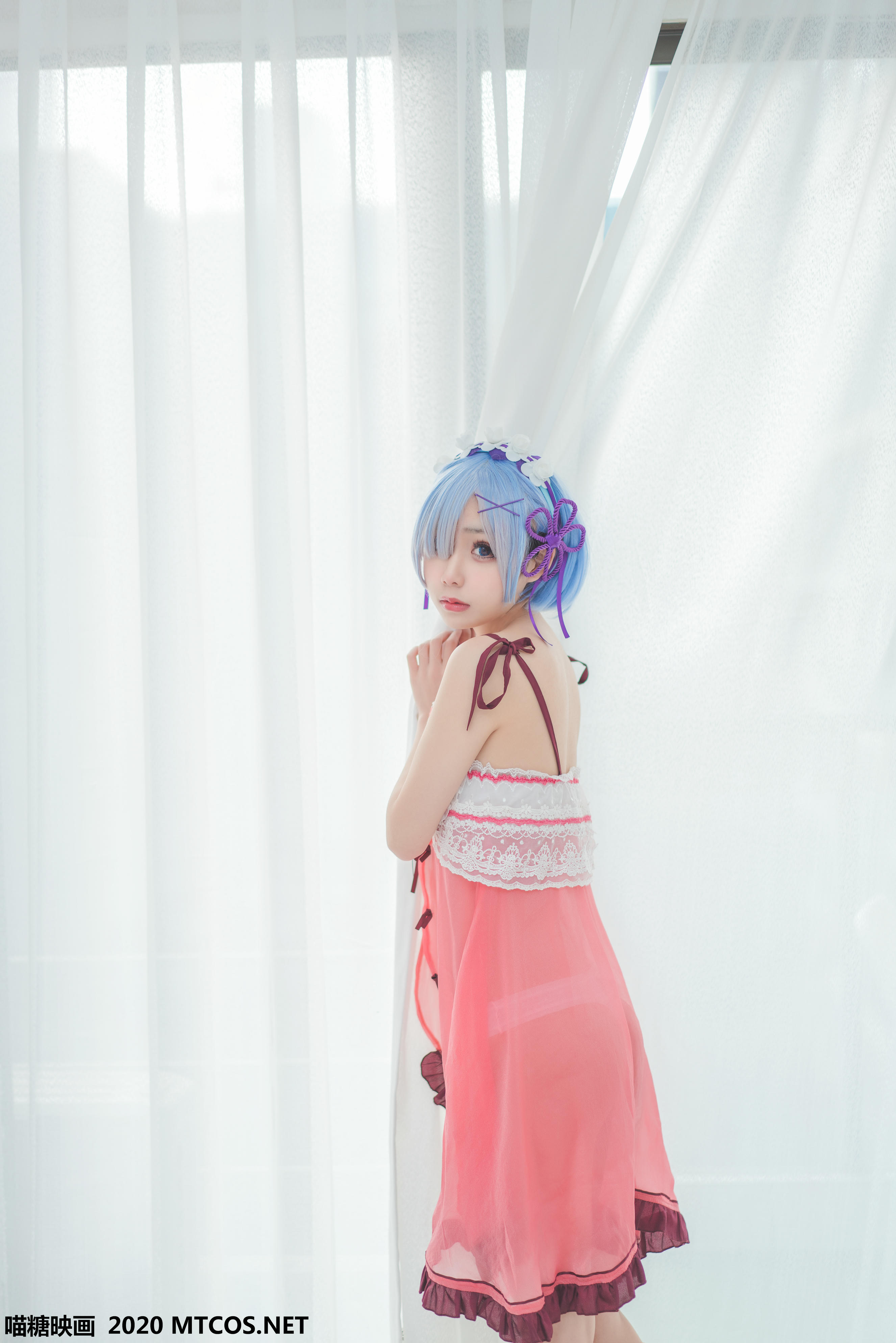 [喵糖映画] VOL.112 蕾姆睡衣[30P／530M]_第1集