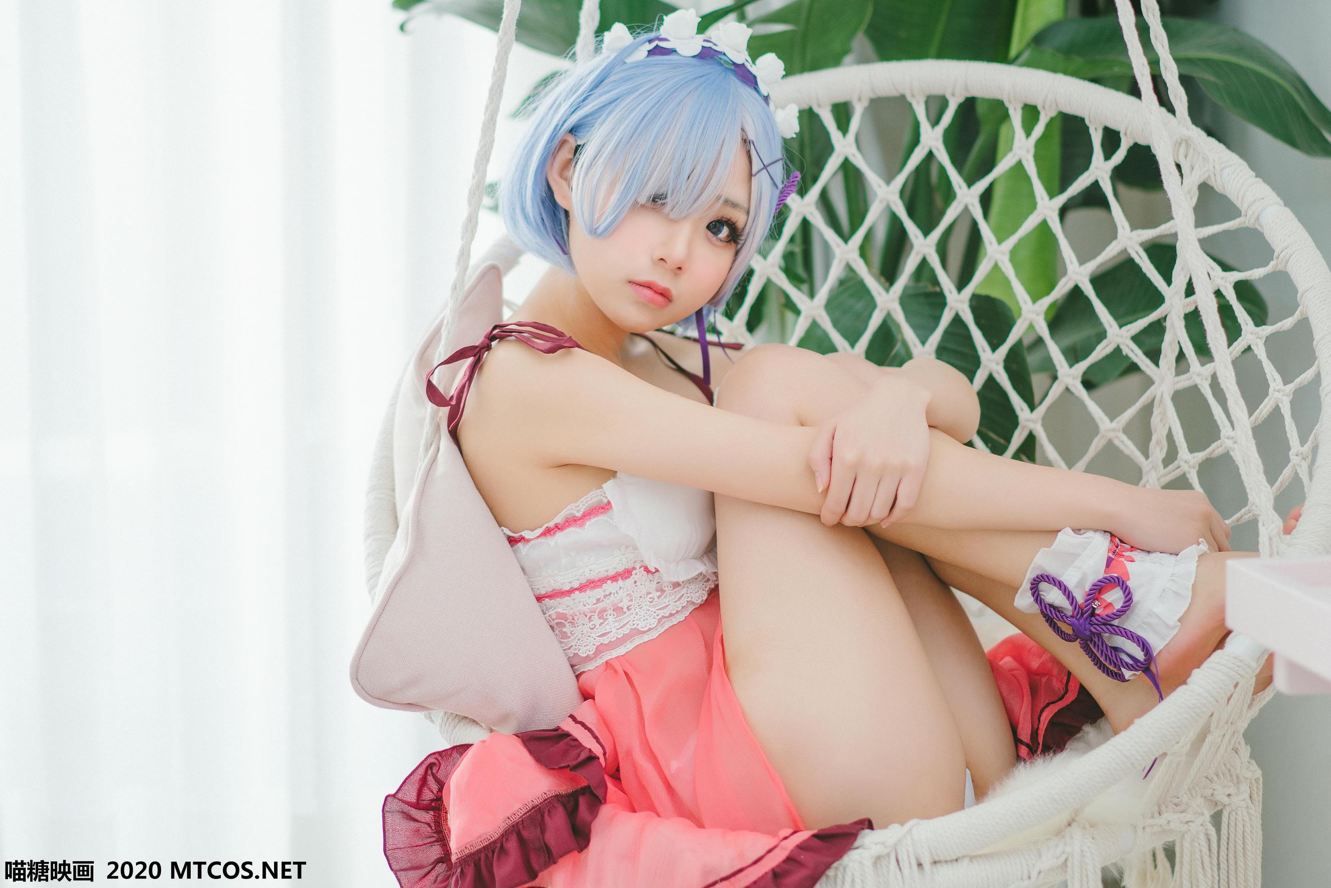 [喵糖映画] VOL.112 蕾姆睡衣[30P／530M]_第2集