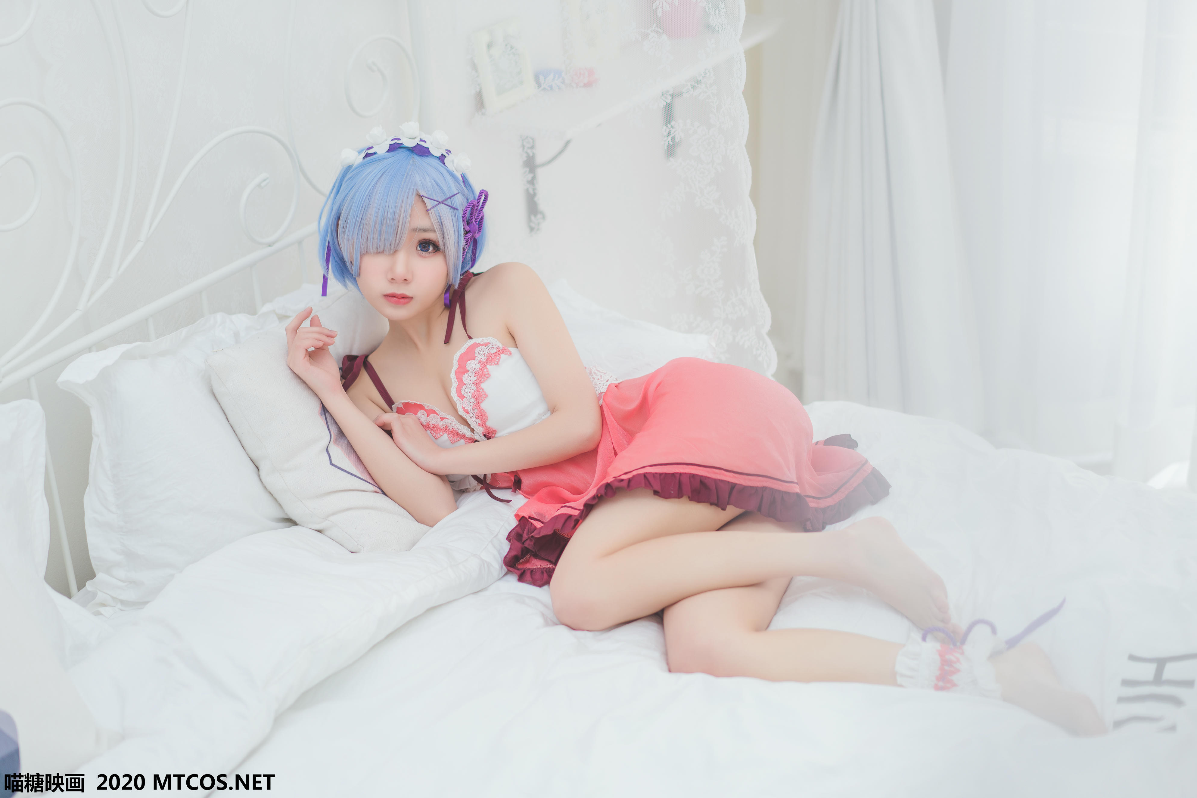 [喵糖映画] VOL.112 蕾姆睡衣[30P／530M]_第2集