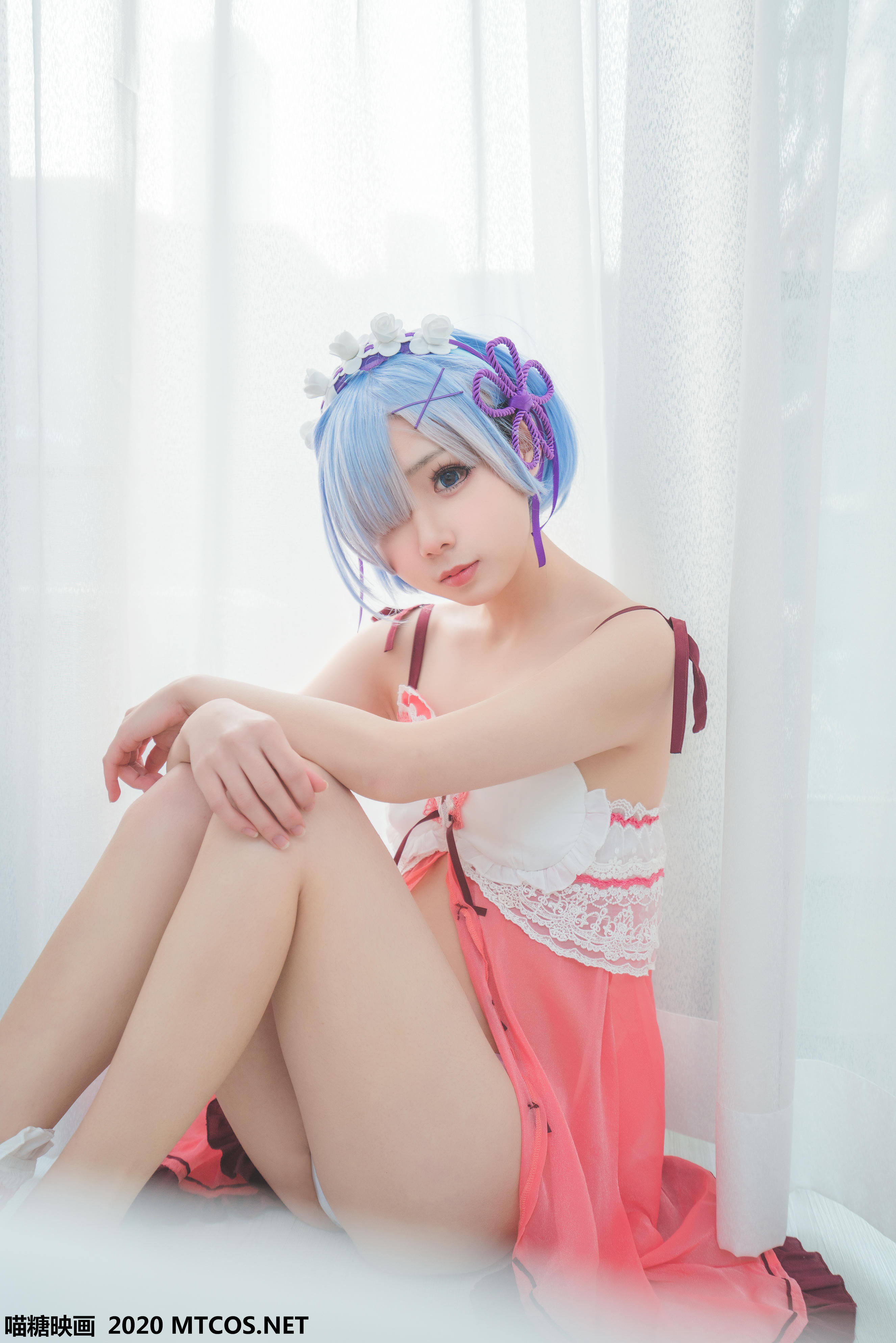 [喵糖映画] VOL.112 蕾姆睡衣[30P／530M]_第2集