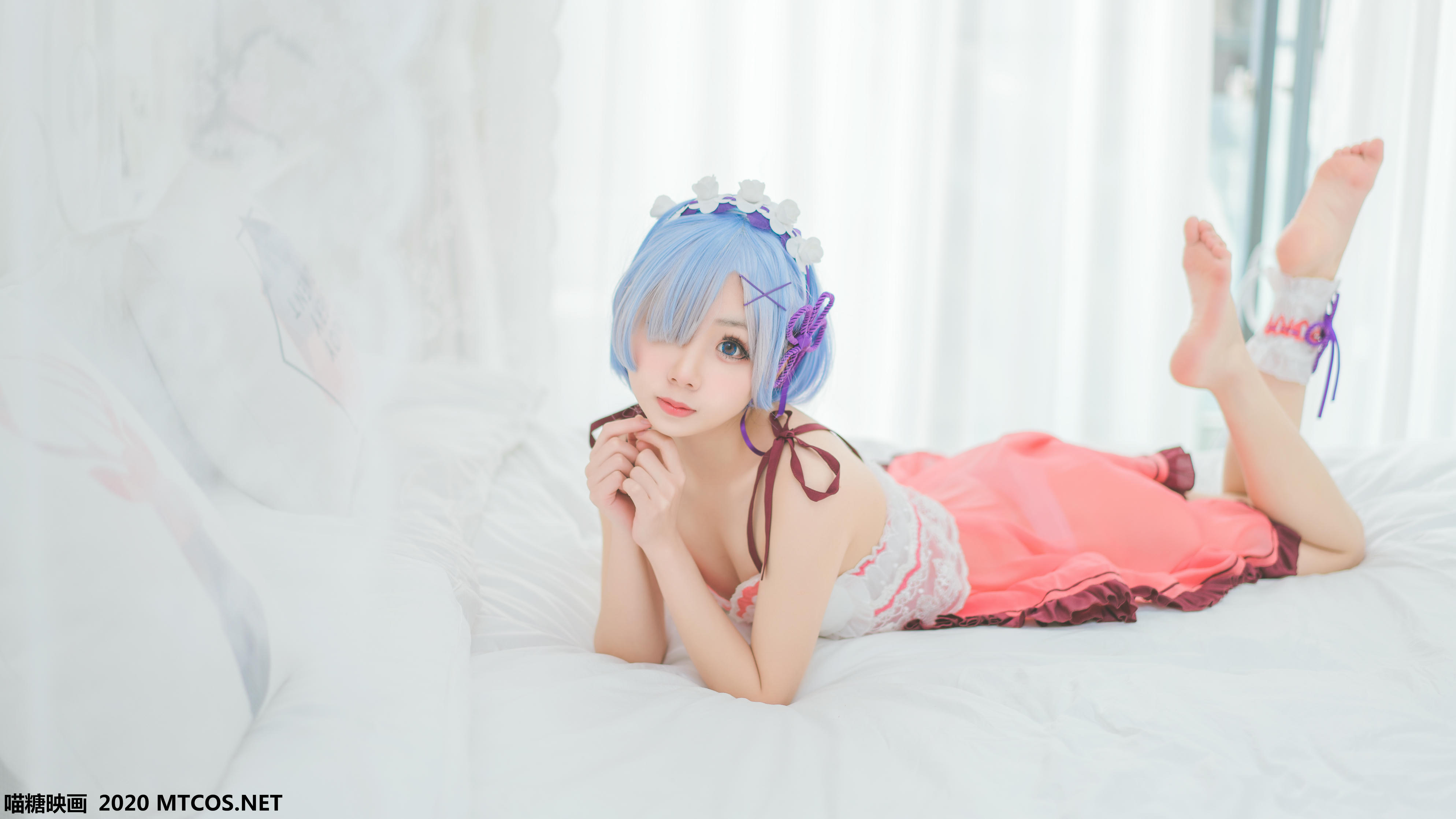 [喵糖映画] VOL.112 蕾姆睡衣[30P／530M]_第1集