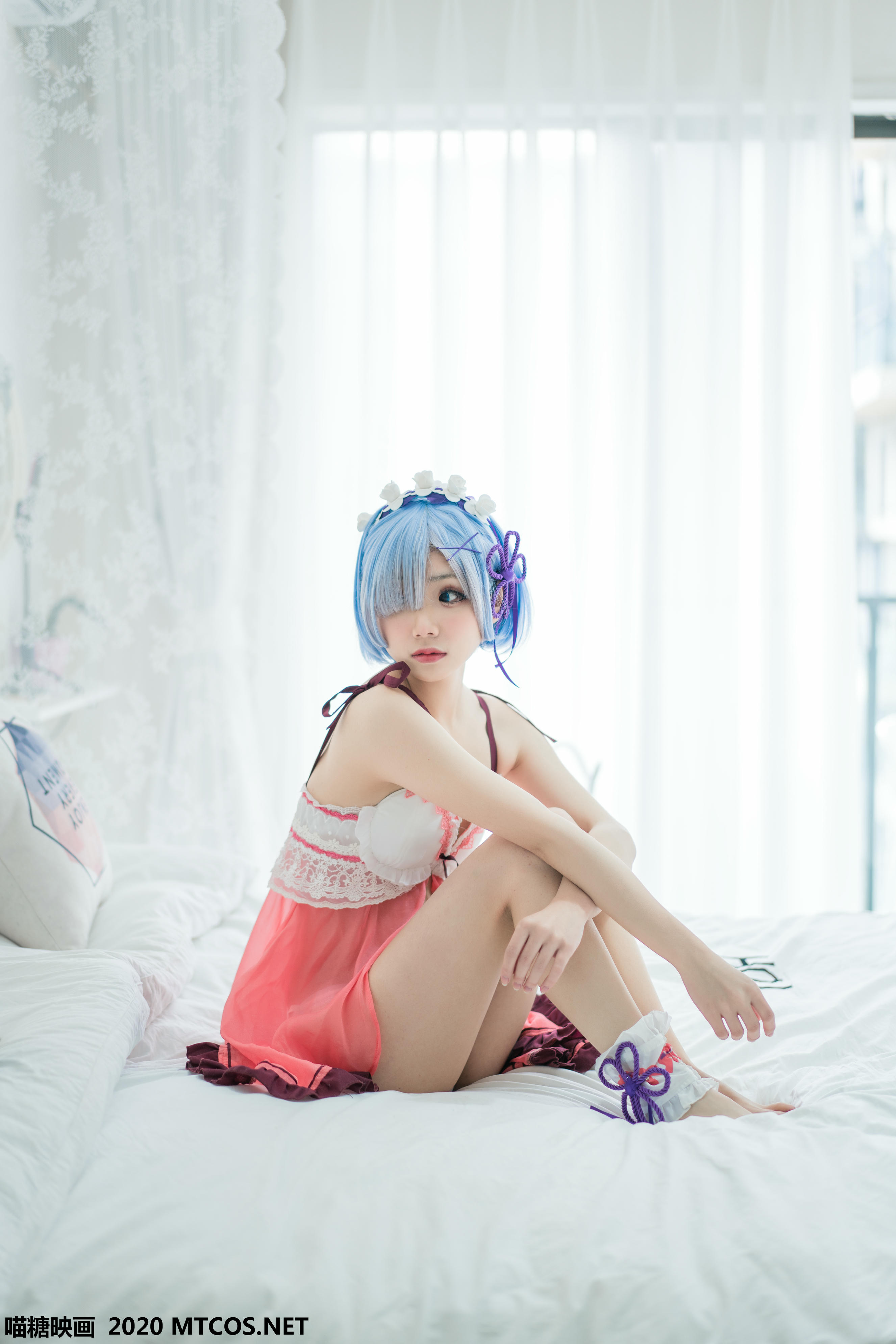 [喵糖映画] VOL.112 蕾姆睡衣[30P／530M]_第1集