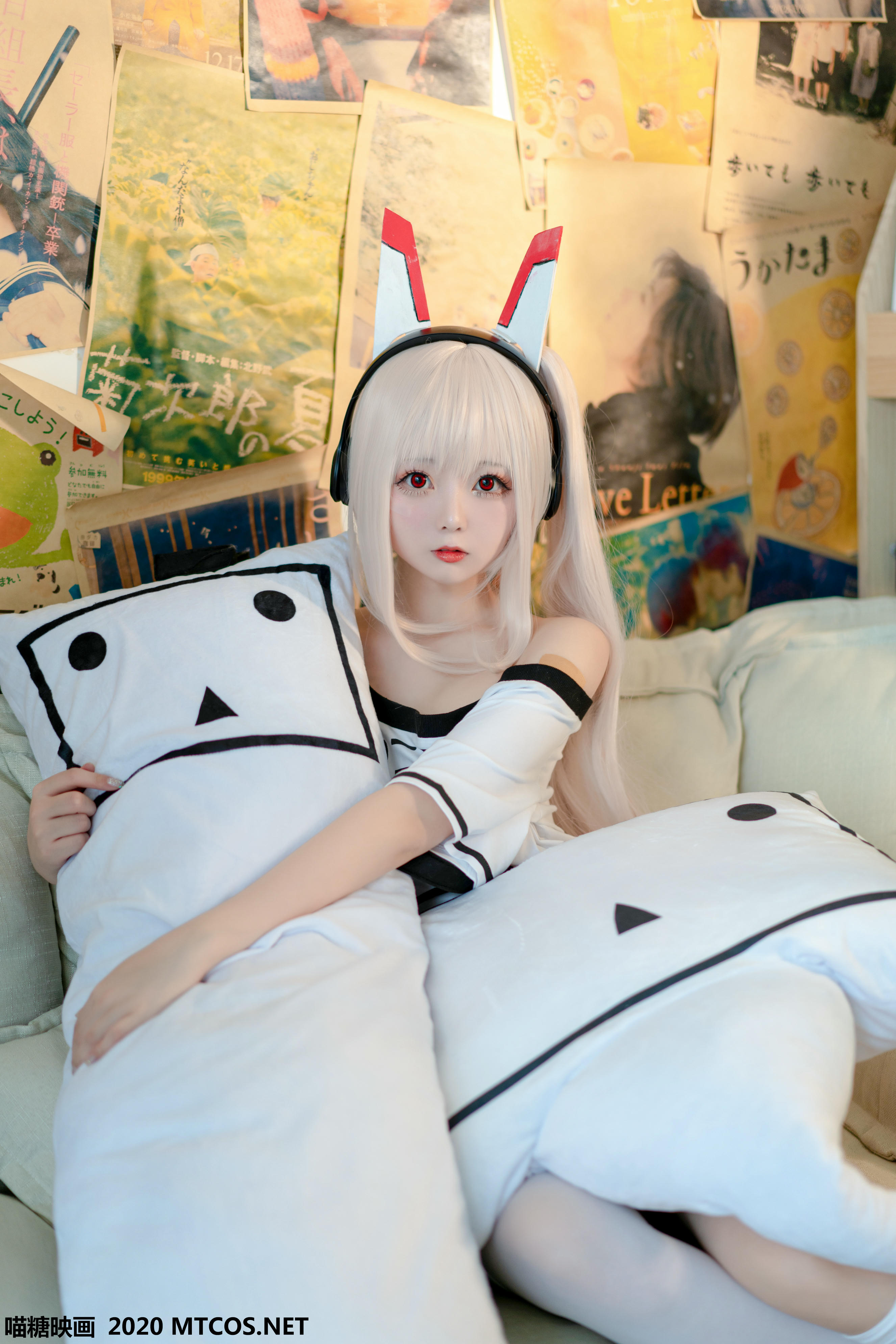 [喵糖映画] VOL.113 白丝宅T[38P／803M]_第1集