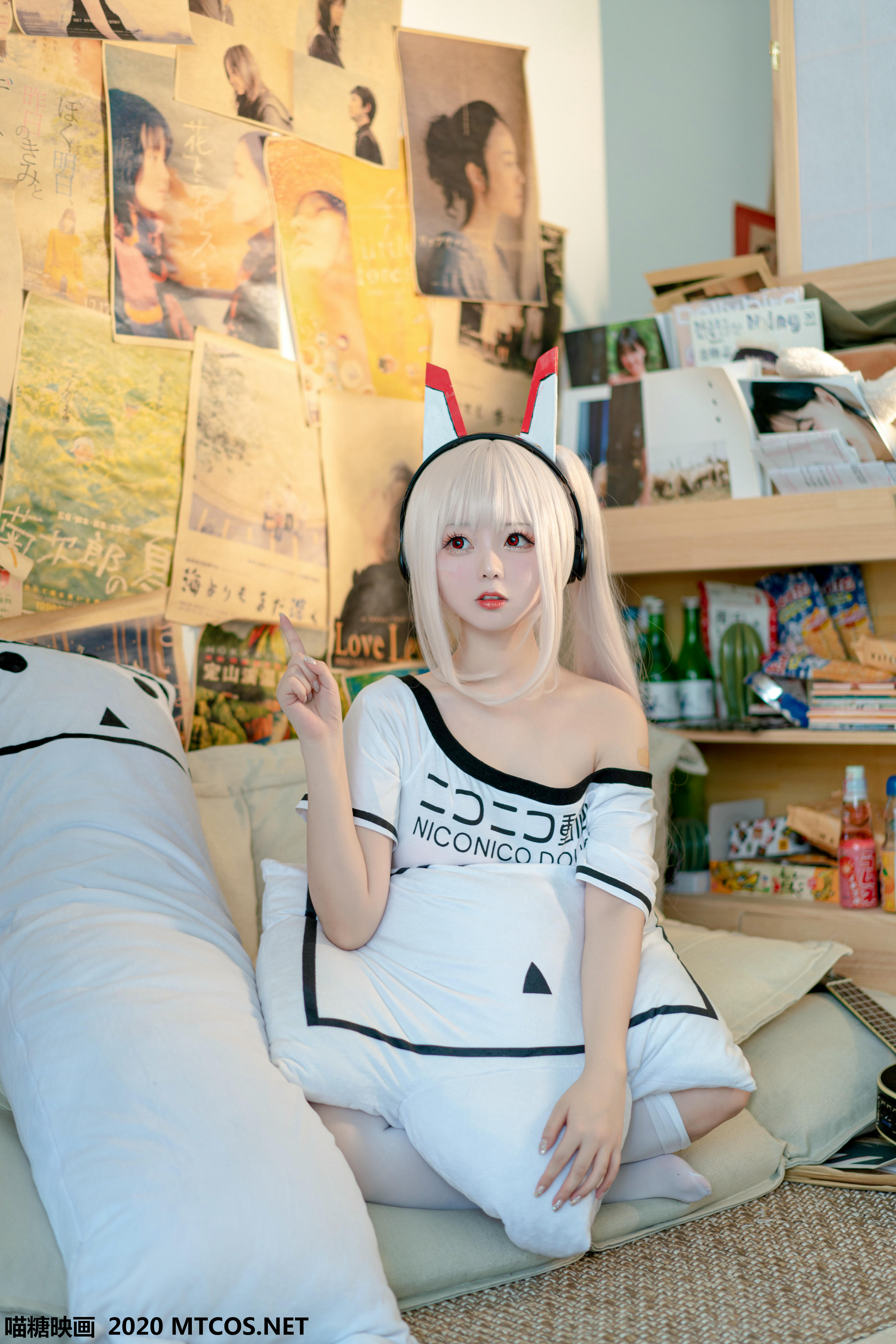 [喵糖映画] VOL.113 白丝宅T[38P／803M]_第1集