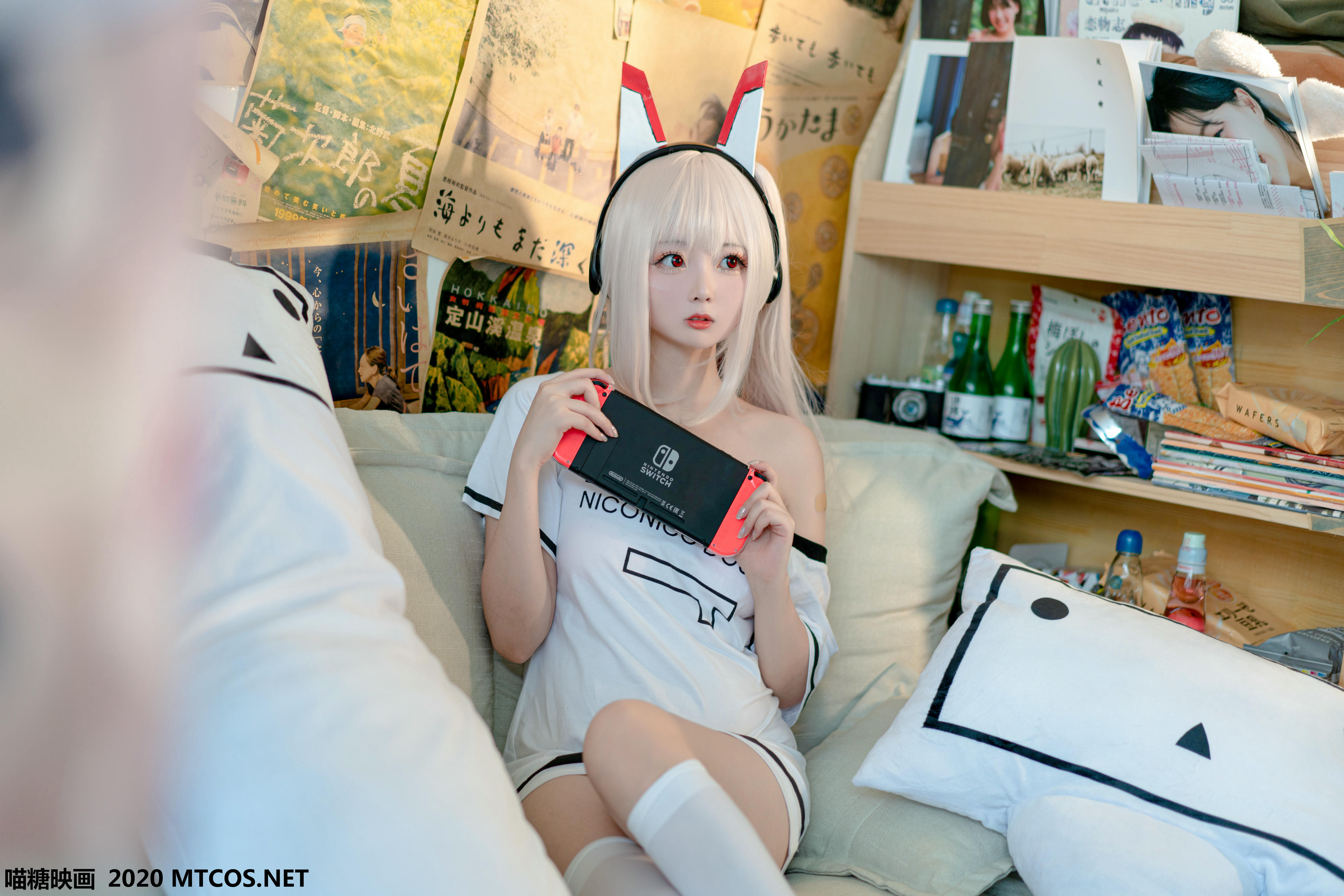 [喵糖映画] VOL.113 白丝宅T[38P／803M]_第2集