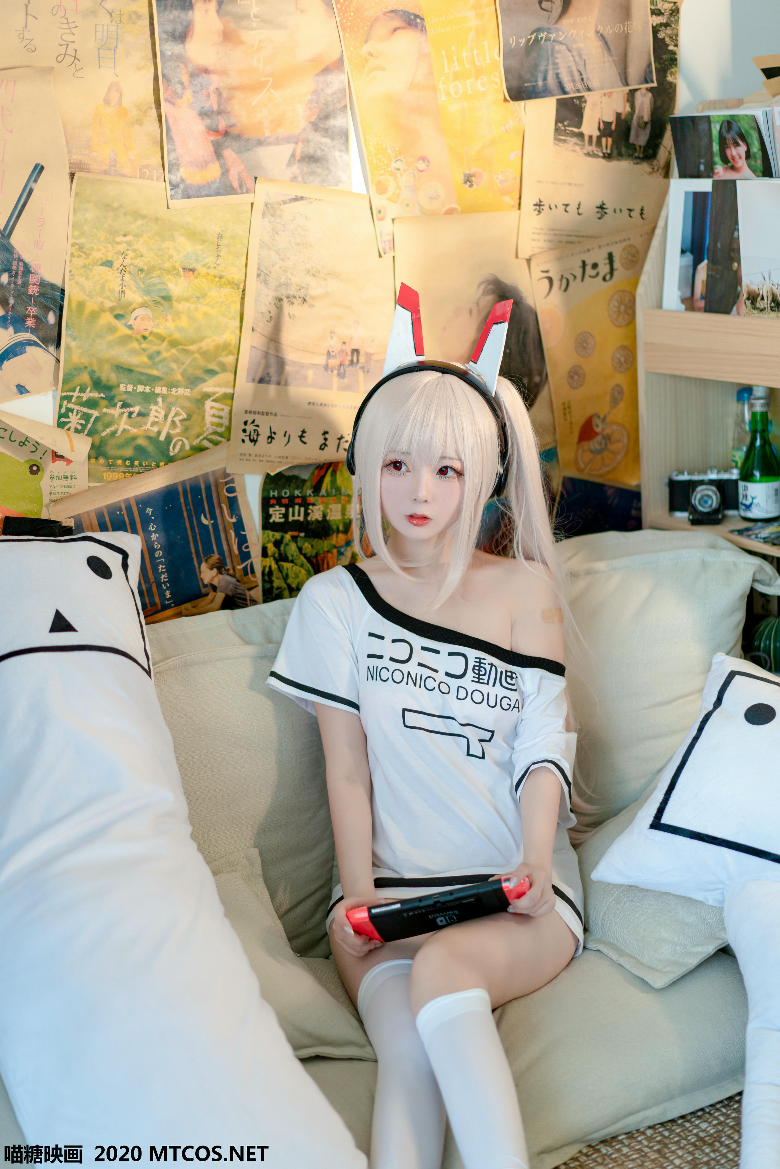 [喵糖映画] VOL.113 白丝宅T[38P／803M]_第2集