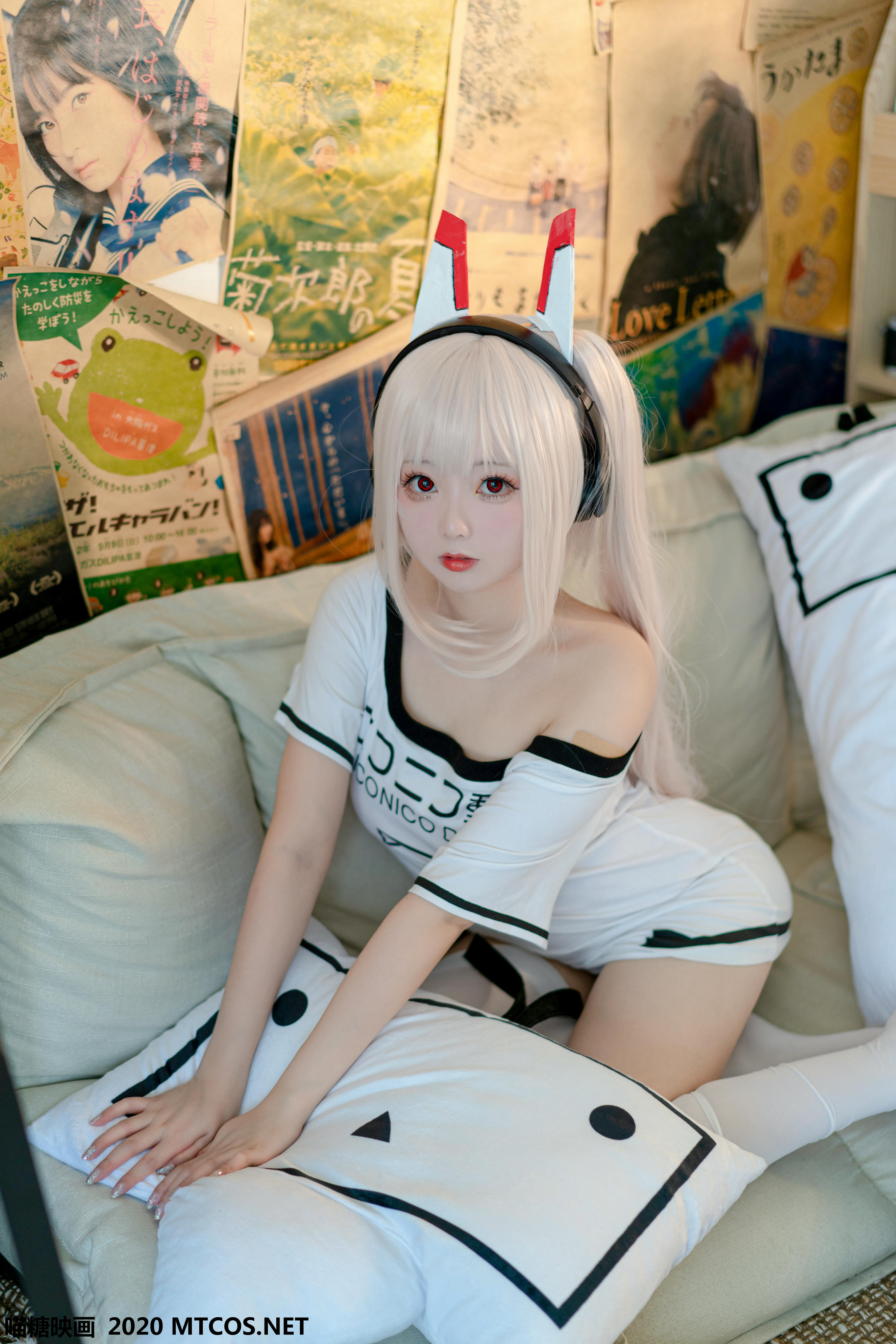 [喵糖映画] VOL.113 白丝宅T[38P／803M]_第1集