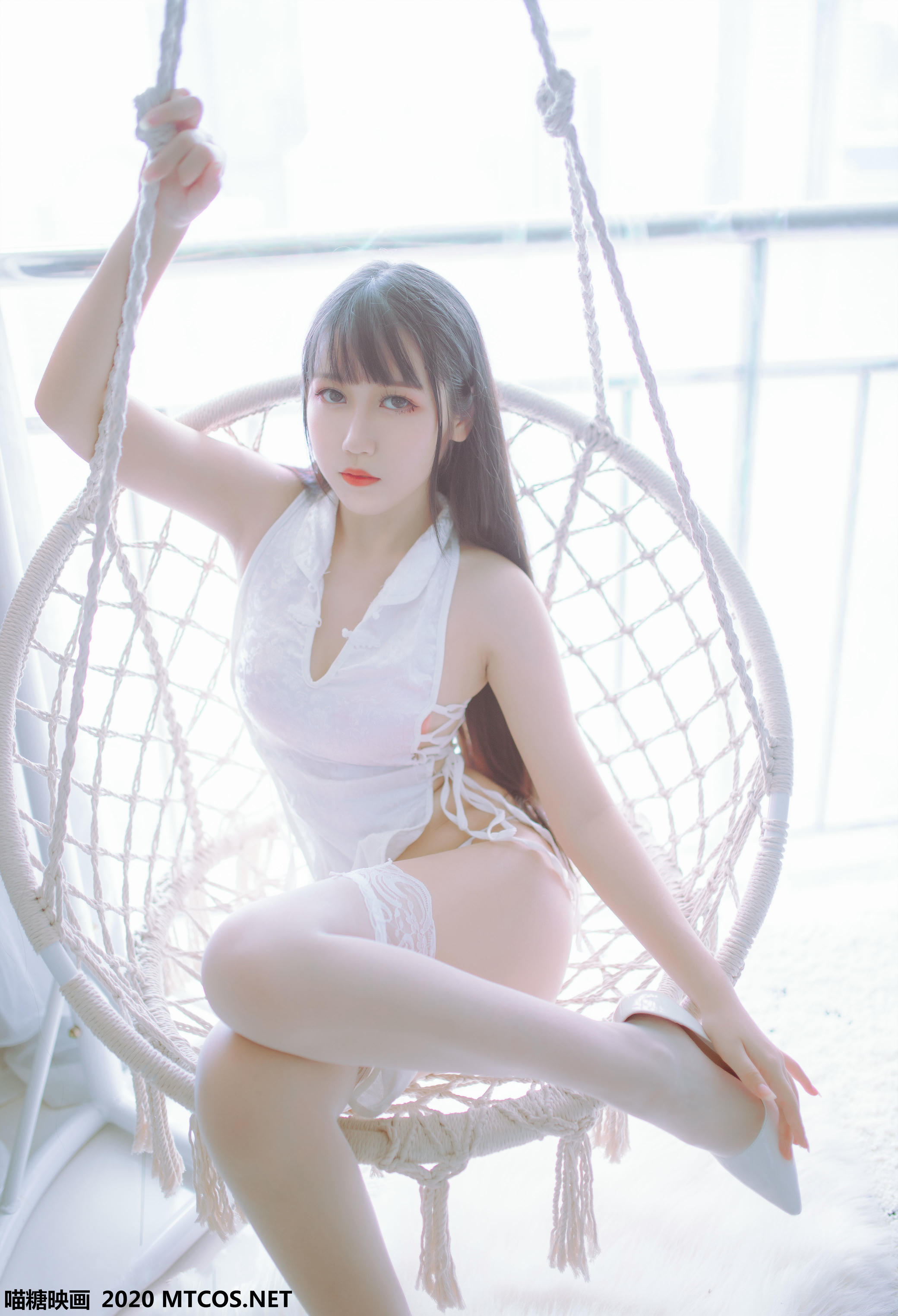 [喵糖映画] VOL.114 黑白旗袍双子[41P／257M]_第1集