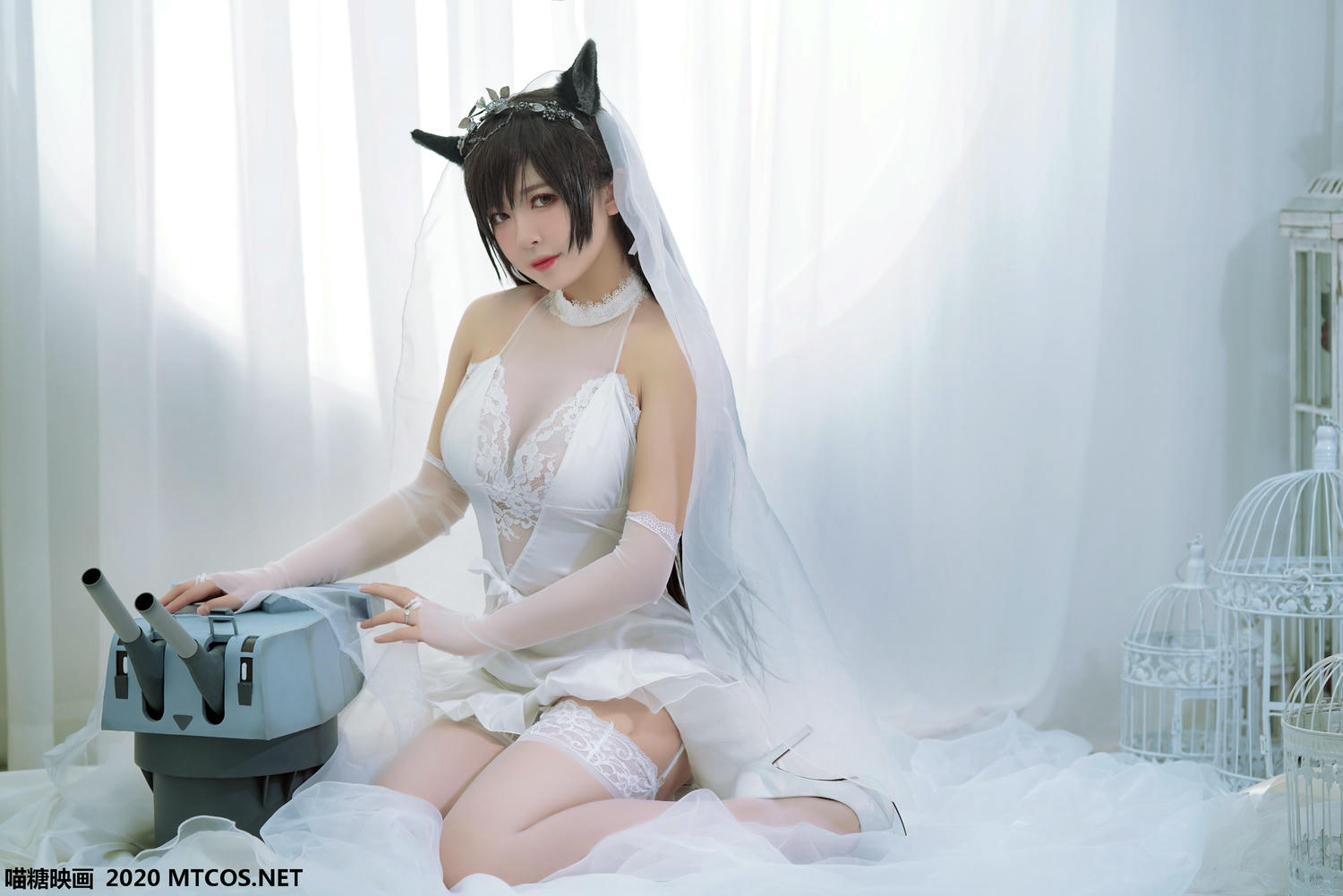 [喵糖映画] VOL.115 婚纱爱宕[41P／148M]_第1集