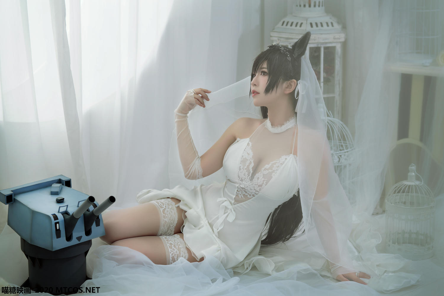 [喵糖映画] VOL.115 婚纱爱宕[41P／148M]_第1集