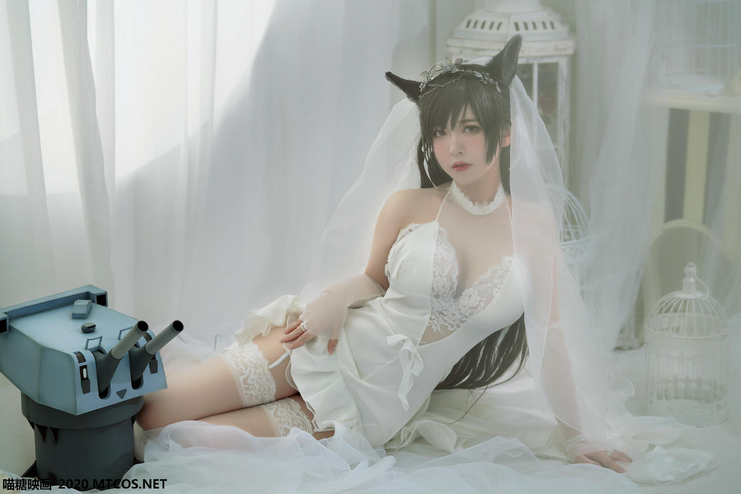 [喵糖映画] VOL.115 婚纱爱宕[41P／148M]_第1集