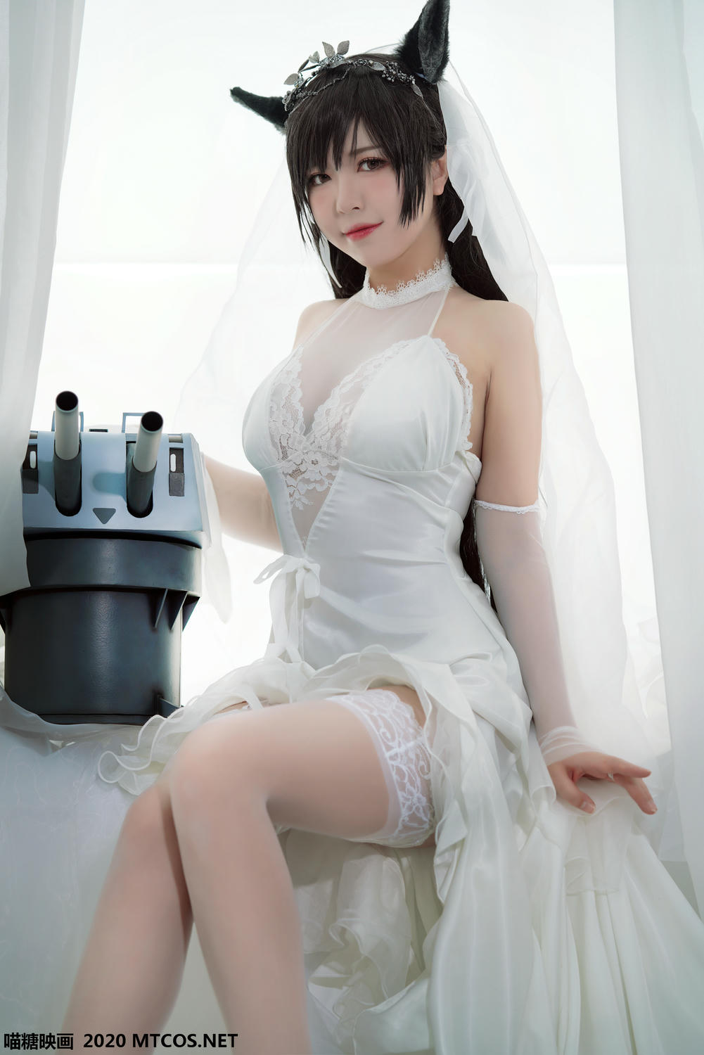 [喵糖映画] VOL.115 婚纱爱宕[41P／148M]_第1集