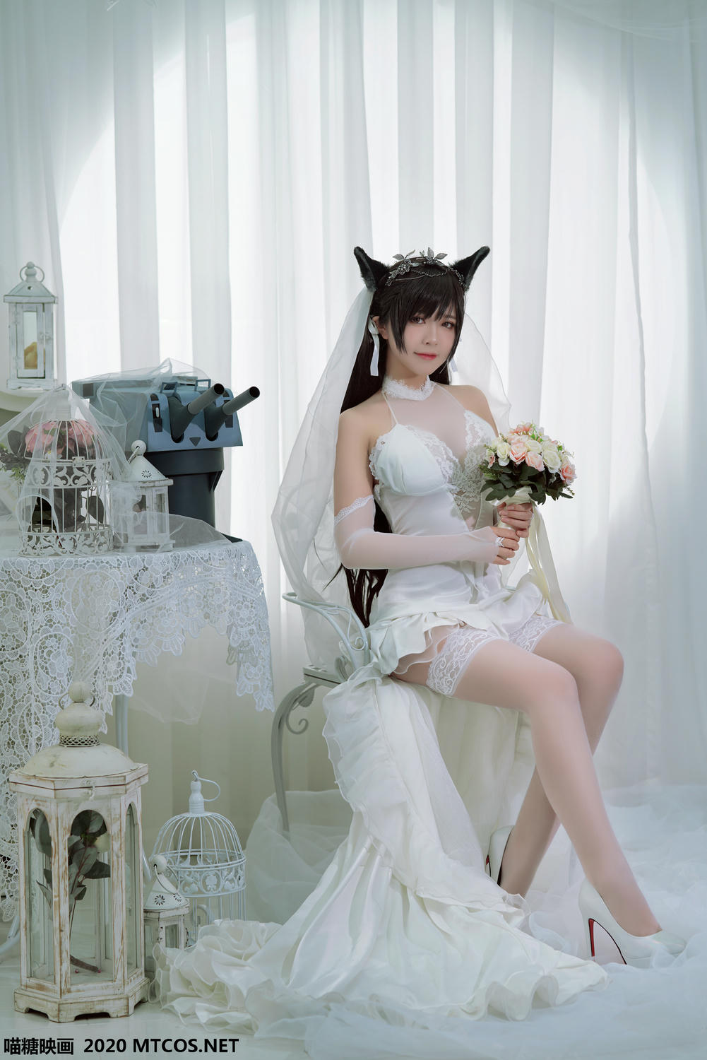 [喵糖映画] VOL.115 婚纱爱宕[41P／148M]_第1集