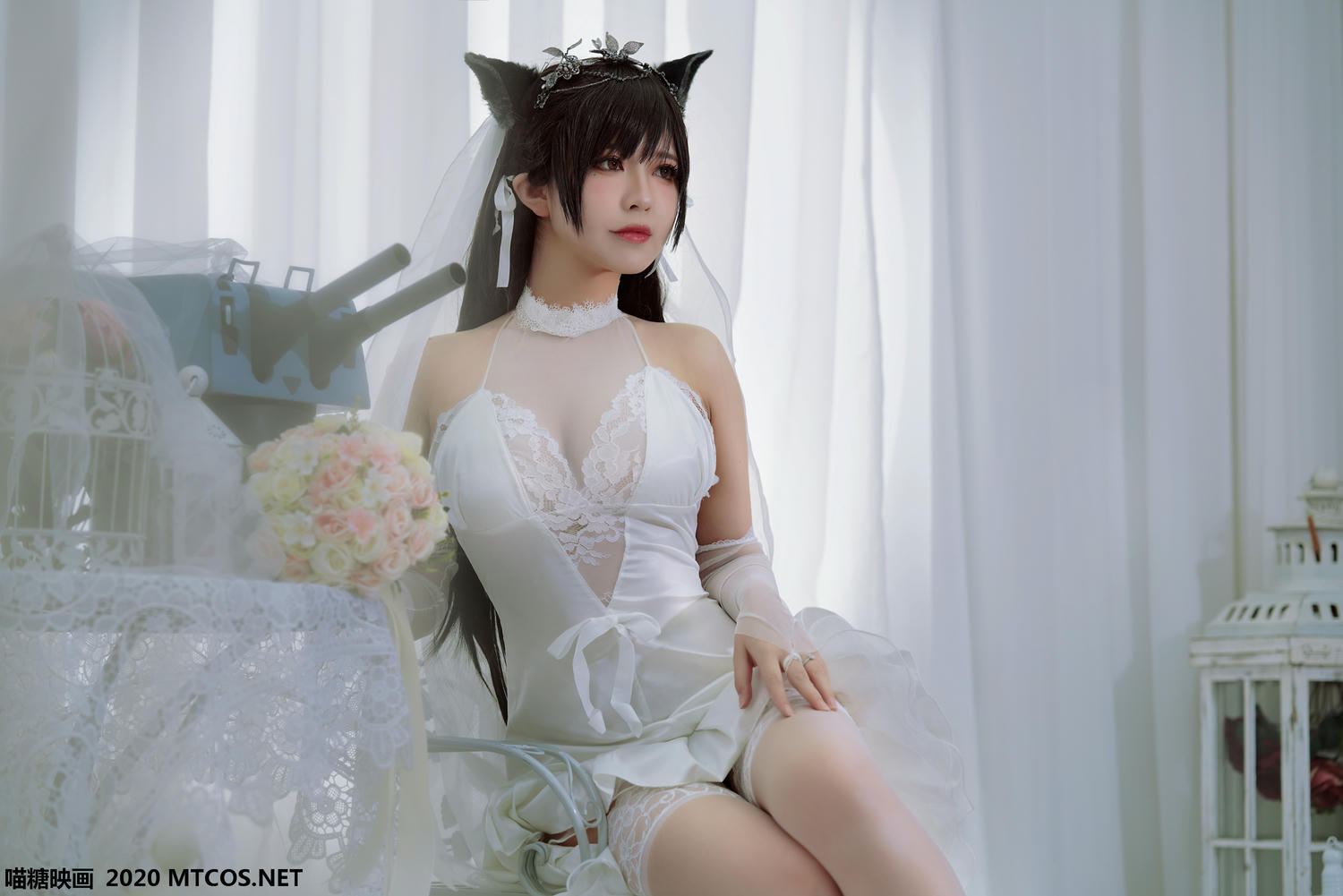 [喵糖映画] VOL.115 婚纱爱宕[41P／148M]_第1集