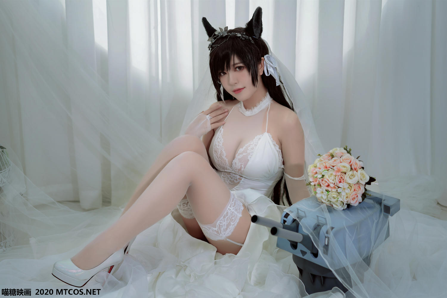 [喵糖映画] VOL.115 婚纱爱宕[41P／148M]_第2集