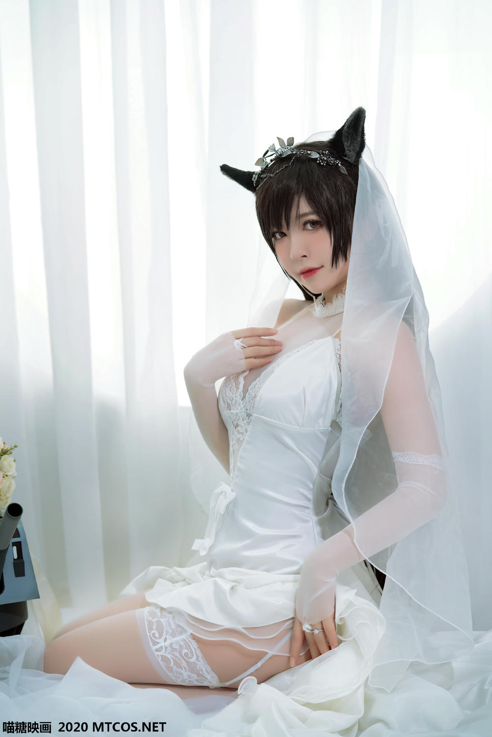 [喵糖映画] VOL.115 婚纱爱宕[41P／148M]_第1集