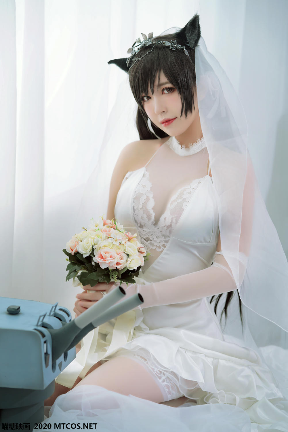 [喵糖映画] VOL.115 婚纱爱宕[41P／148M]_第1集