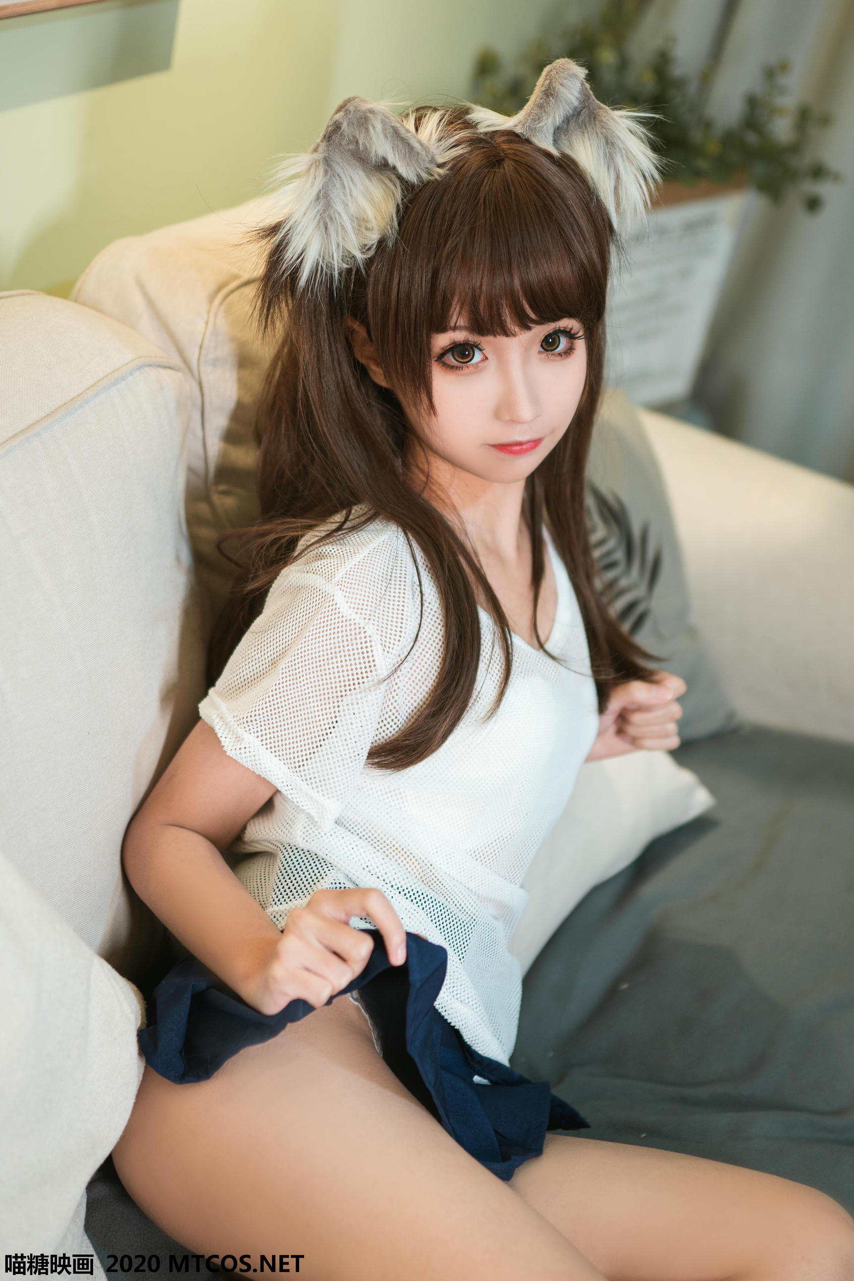 [喵糖映画] VOL.116 短裙喵耳 蠢沫沫[39P／461M]_第1集