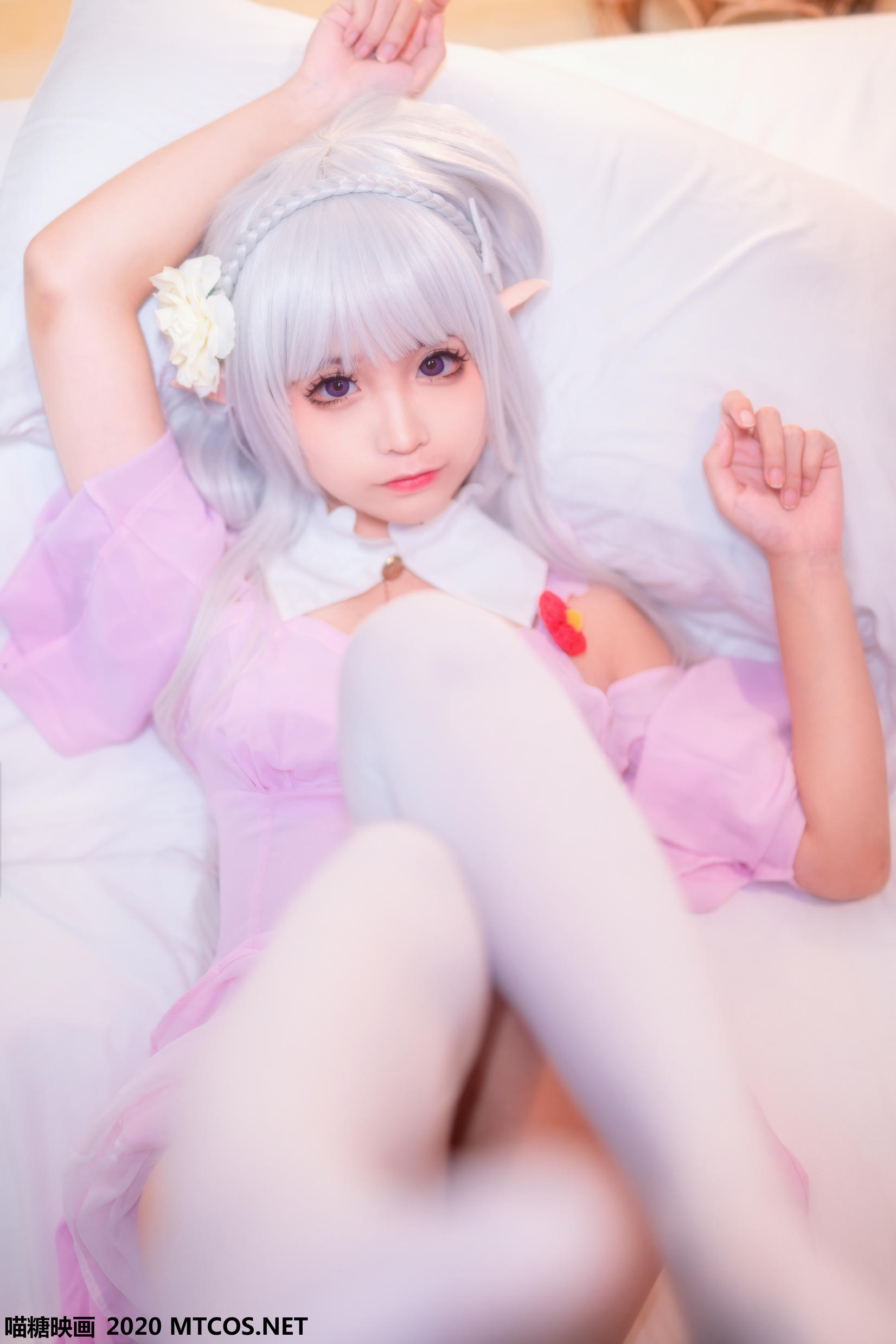 [喵糖映画] VOL.118 露肩睡裙 蠢沫沫[40P／680M]_第1集