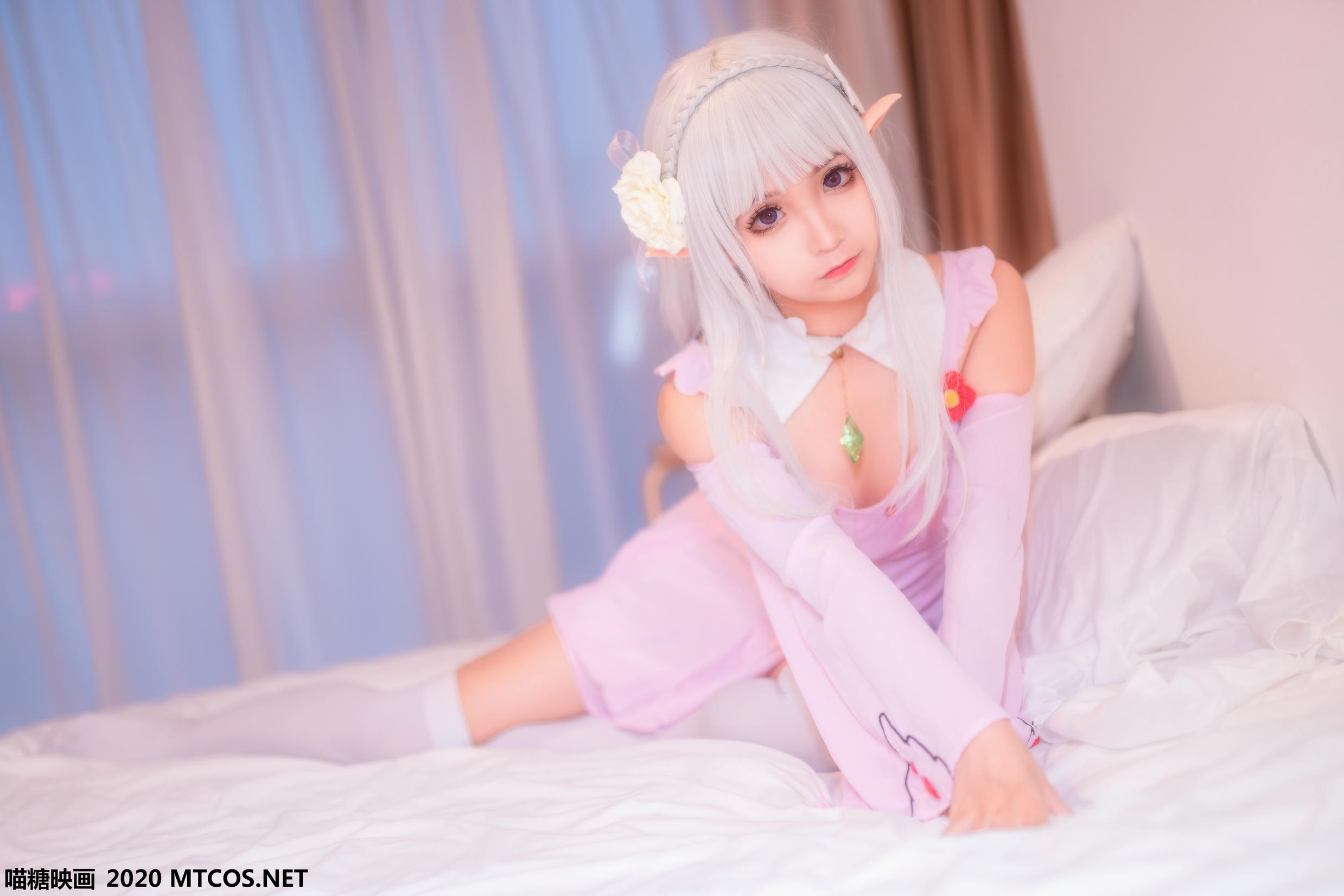 [喵糖映画] VOL.118 露肩睡裙 蠢沫沫[40P／680M]_第1集