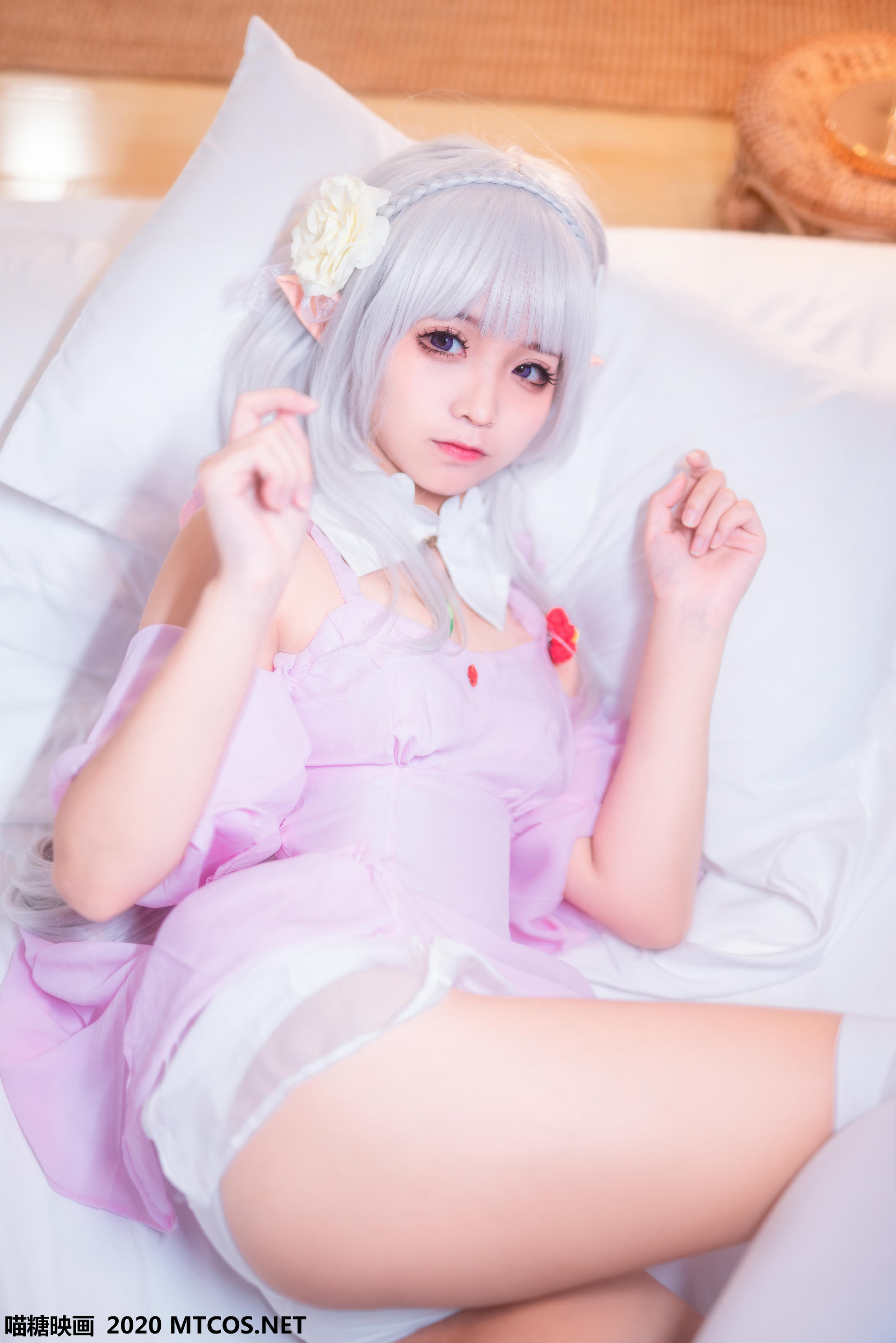 [喵糖映画] VOL.118 露肩睡裙 蠢沫沫[40P／680M]_第1集