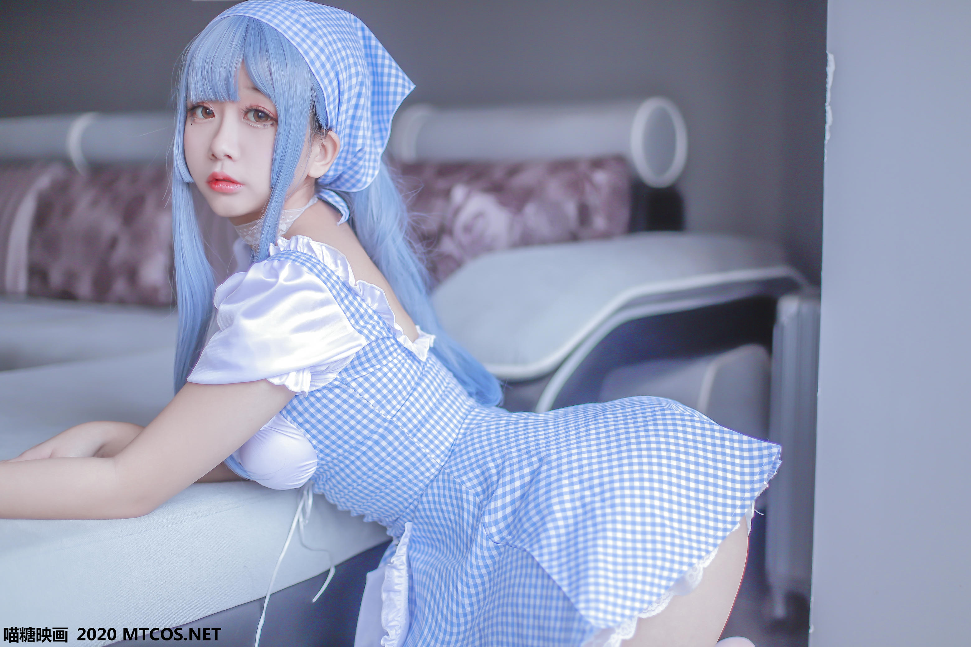 [喵糖映画] VOL.122 蓝色女仆[43P／592M]_第2集