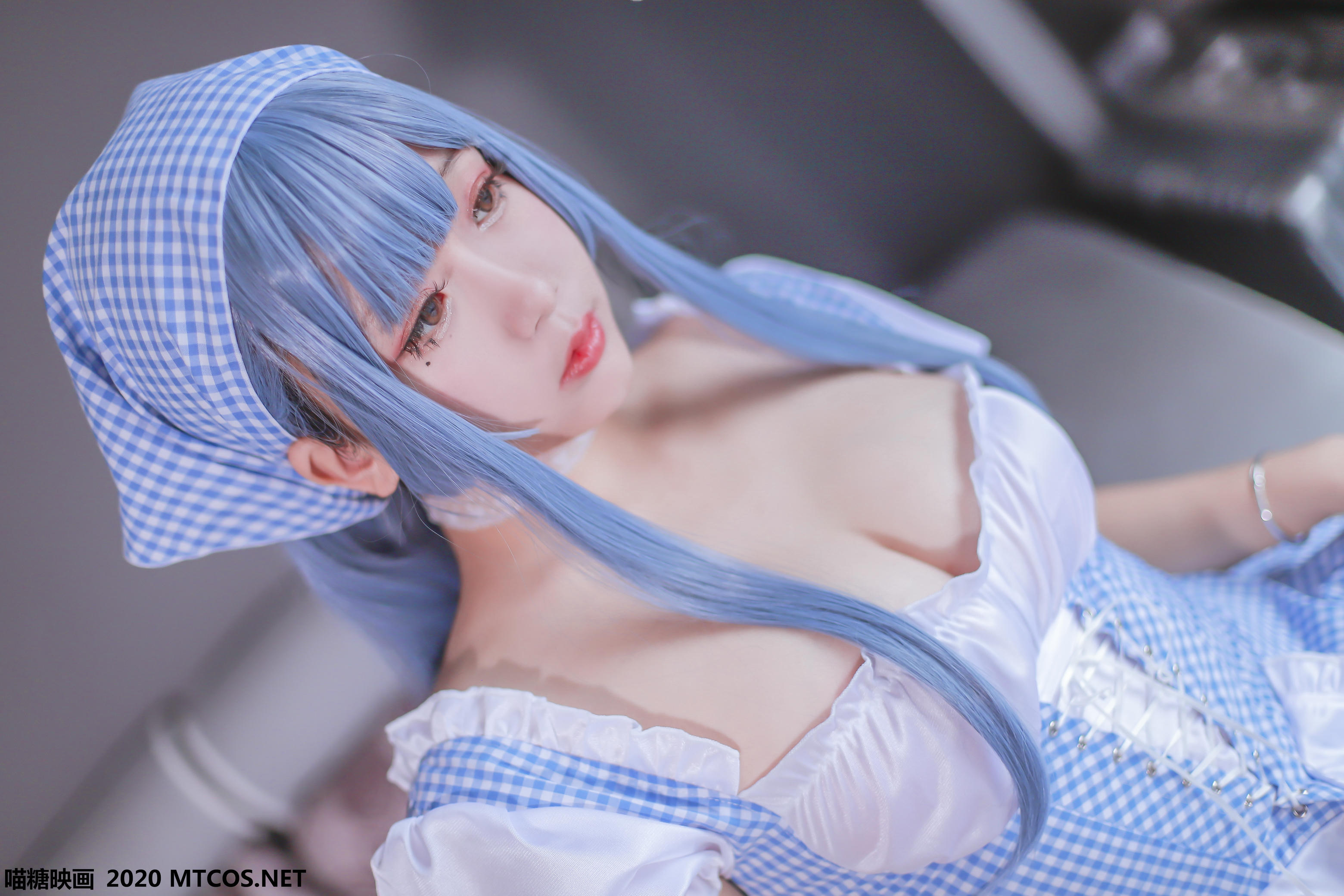 [喵糖映画] VOL.122 蓝色女仆[43P／592M]_第2集