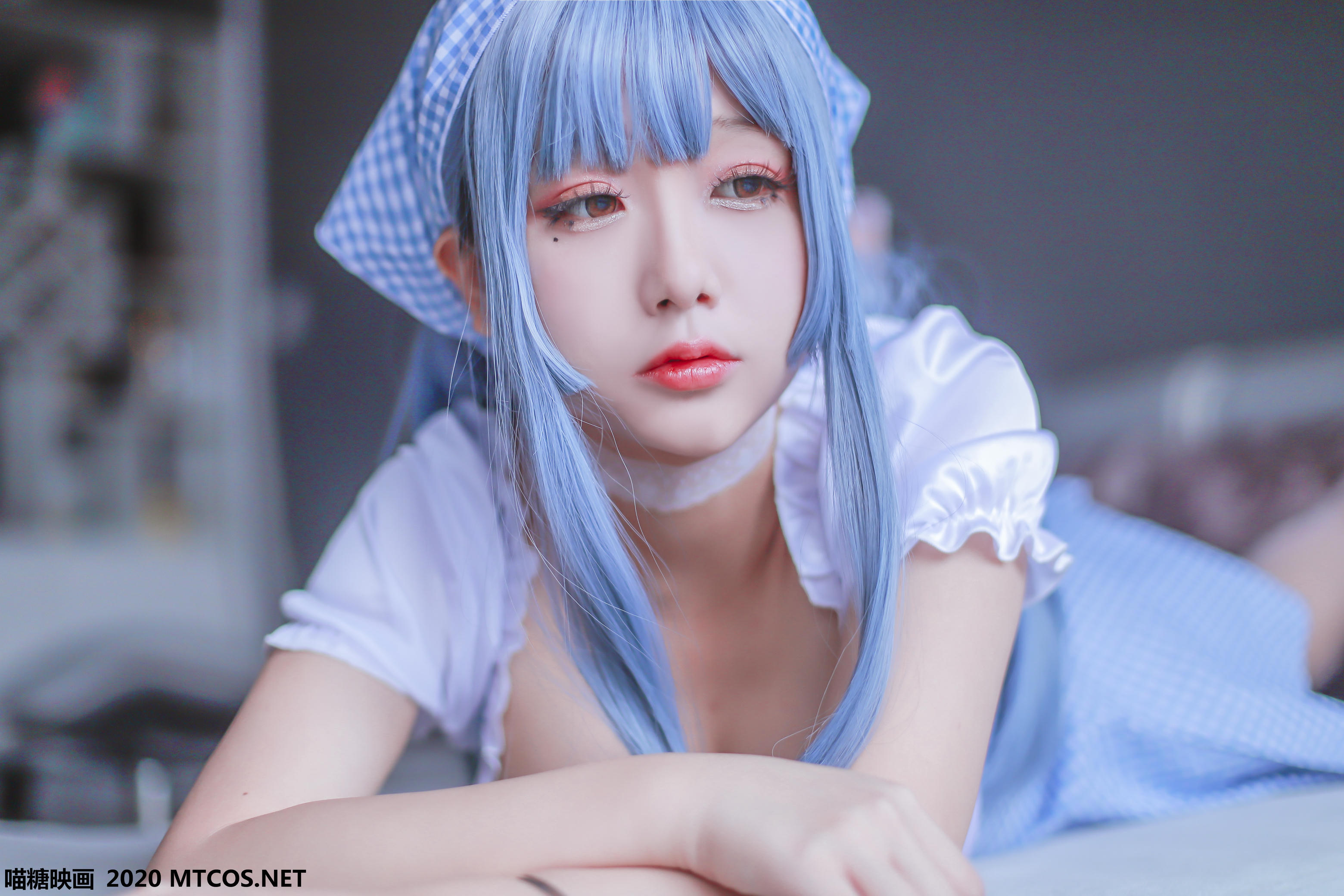 [喵糖映画] VOL.122 蓝色女仆[43P／592M]_第2集