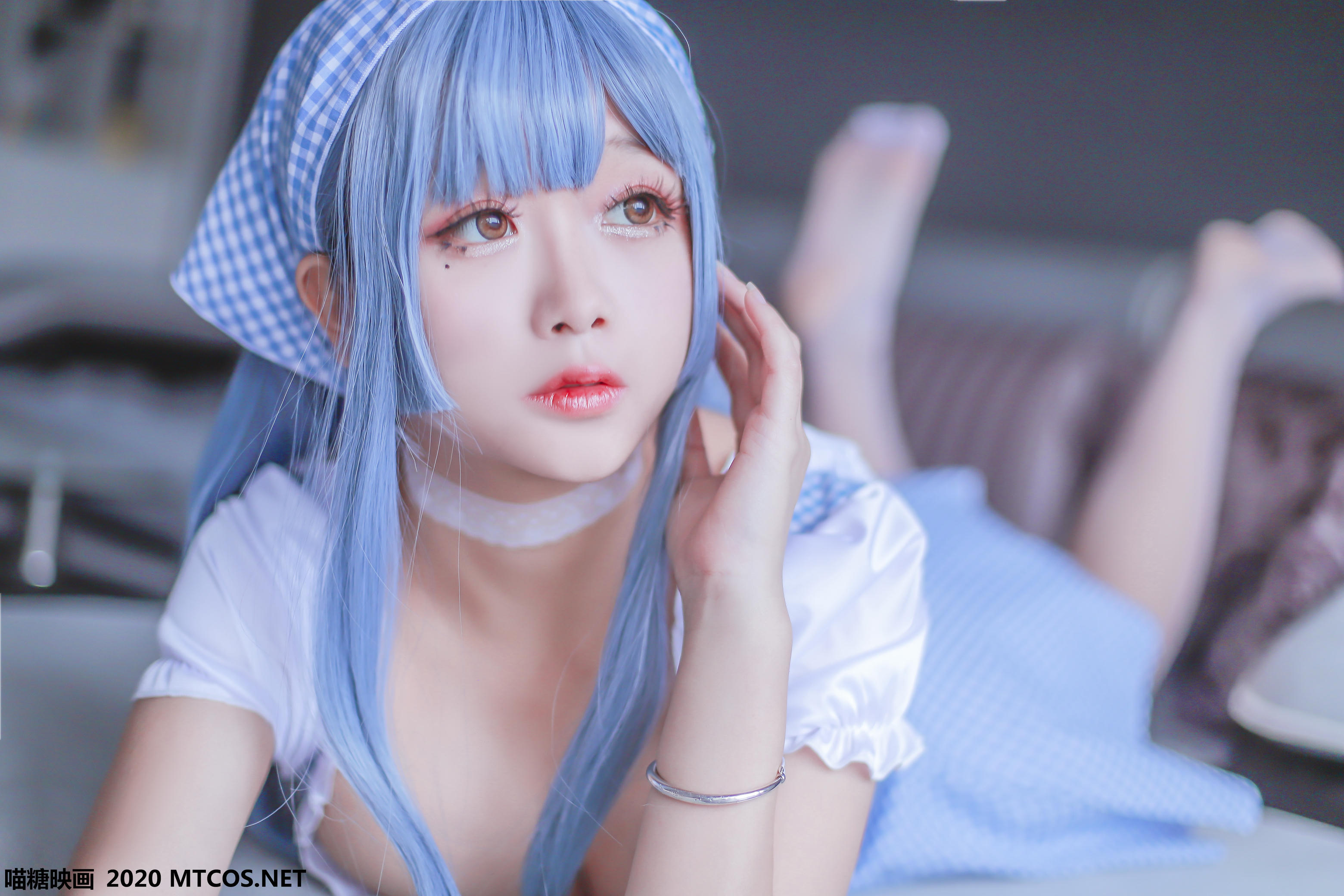 [喵糖映画] VOL.122 蓝色女仆[43P／592M]_第2集