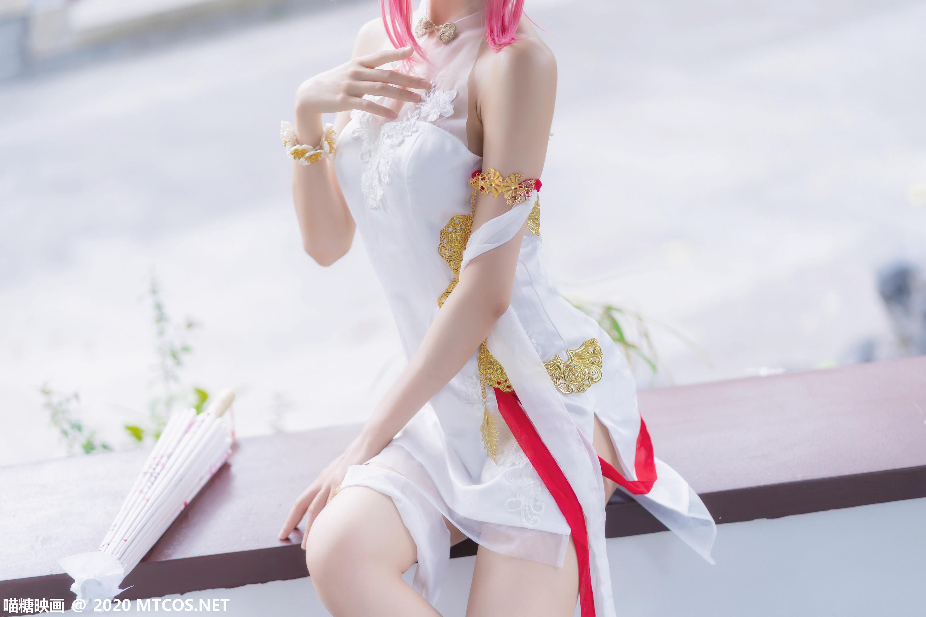 [喵糖映画] HML.020 八重樱旗袍[31P／284M]_第1集