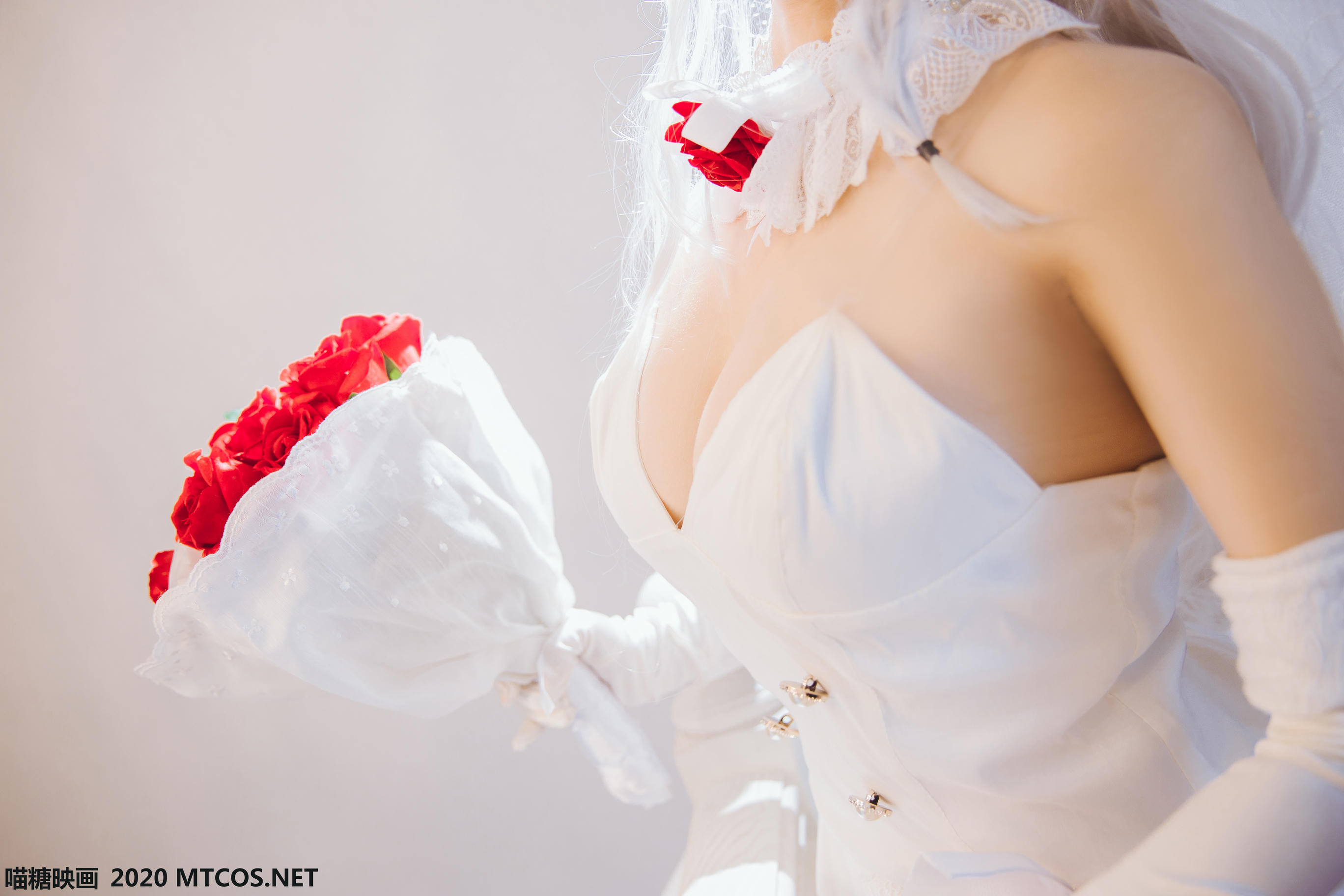 [喵糖映画] VOL.123 花嫁COS[40P／479M]_第1集