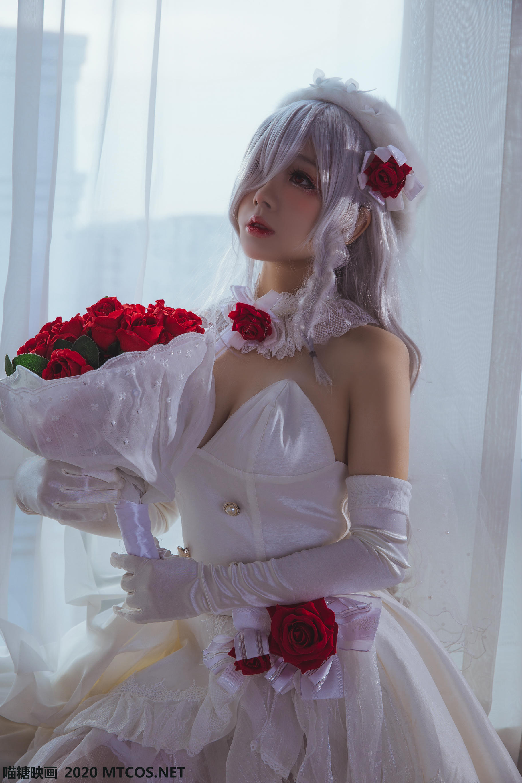 [喵糖映画] VOL.123 花嫁COS[40P／479M]_第1集