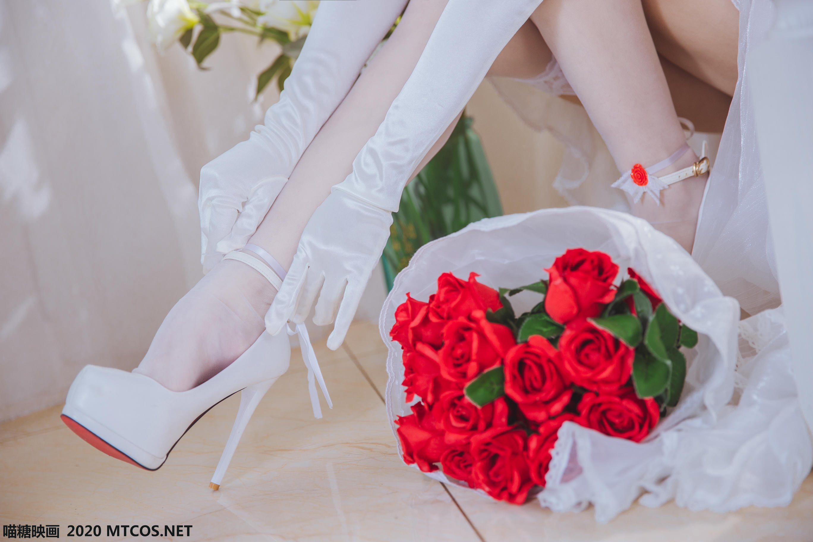 [喵糖映画] VOL.123 花嫁COS[40P／479M]_第1集