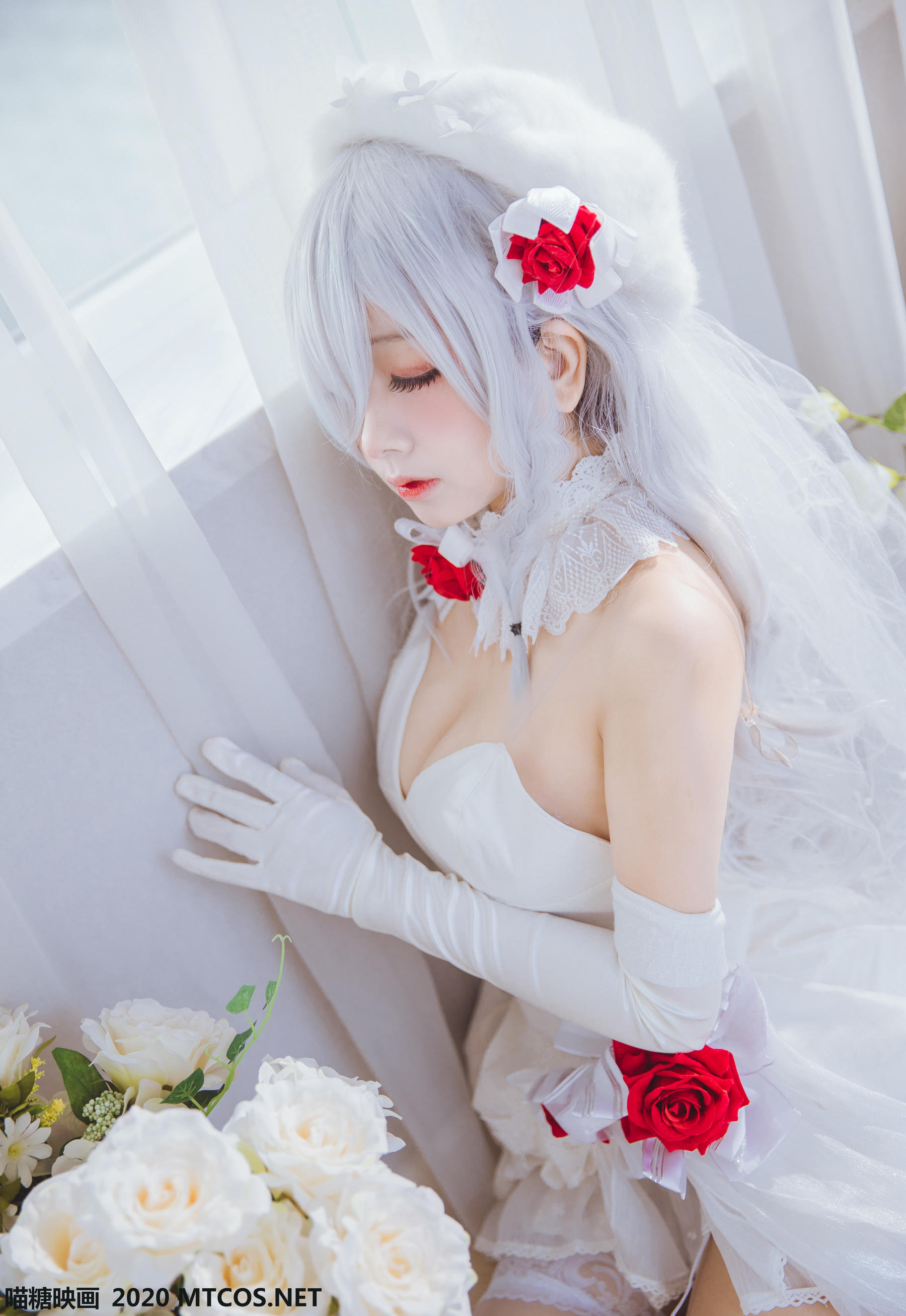 [喵糖映画] VOL.123 花嫁COS[40P／479M]_第2集