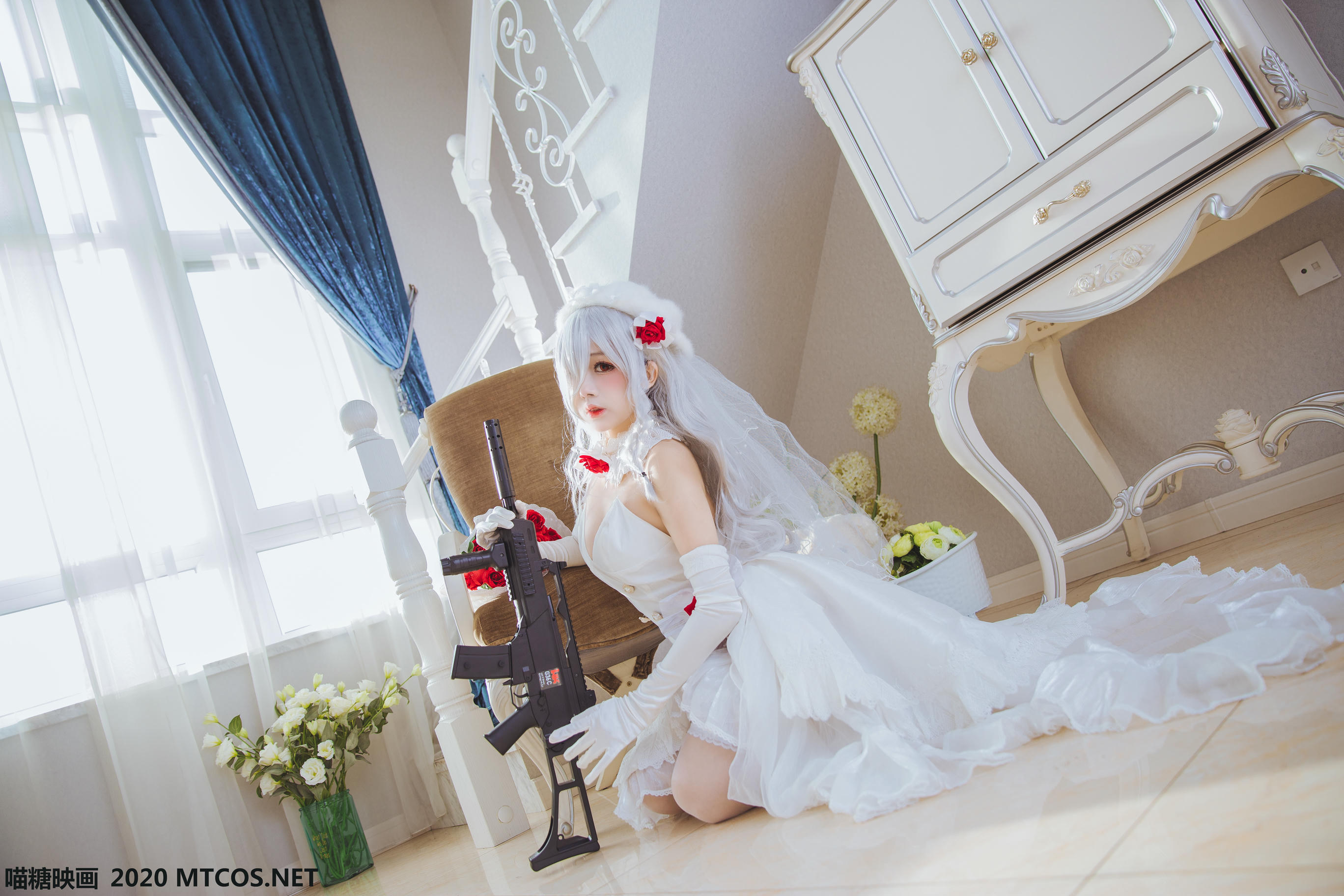 [喵糖映画] VOL.123 花嫁COS[40P／479M]_第2集