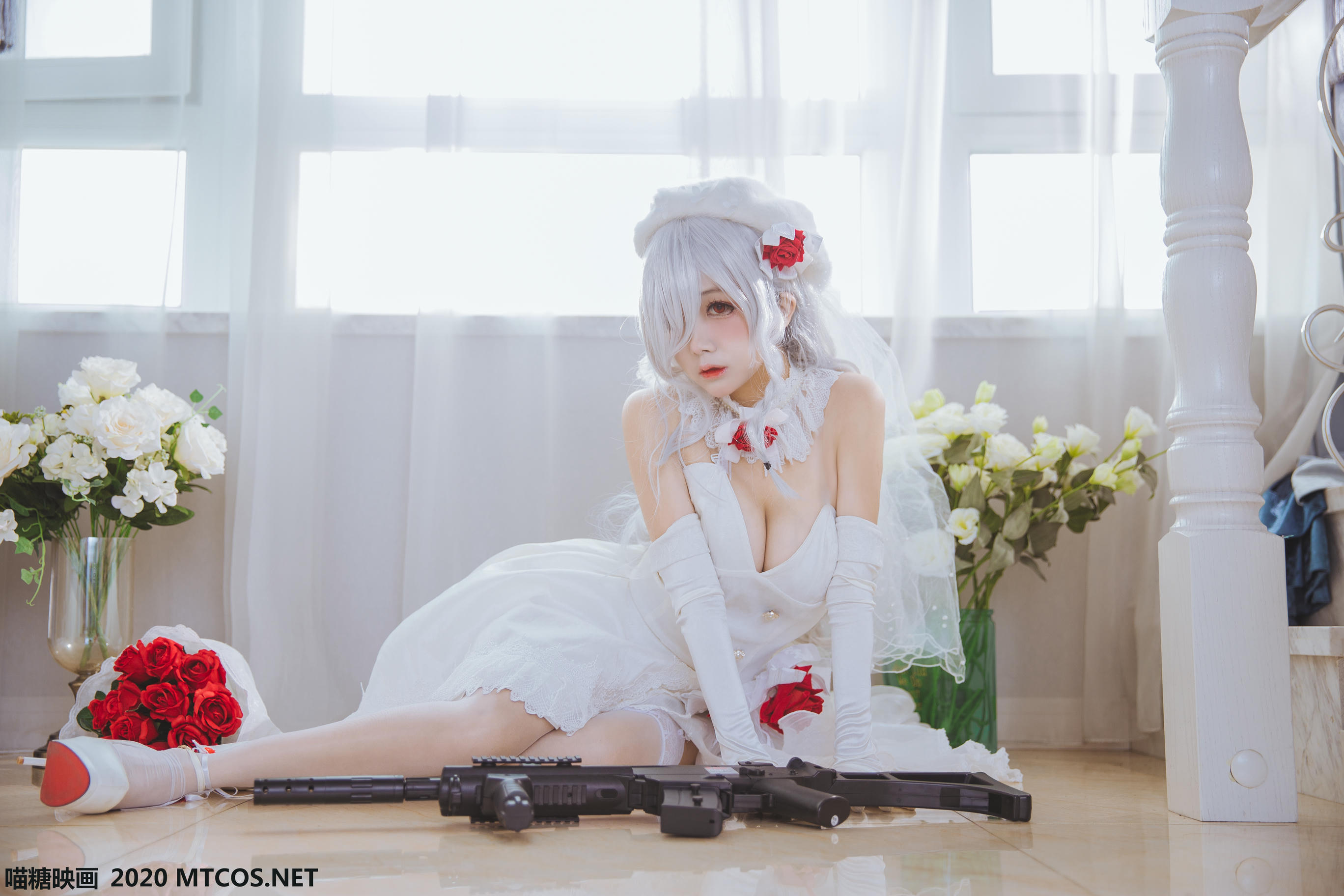 [喵糖映画] VOL.123 花嫁COS[40P／479M]_第1集