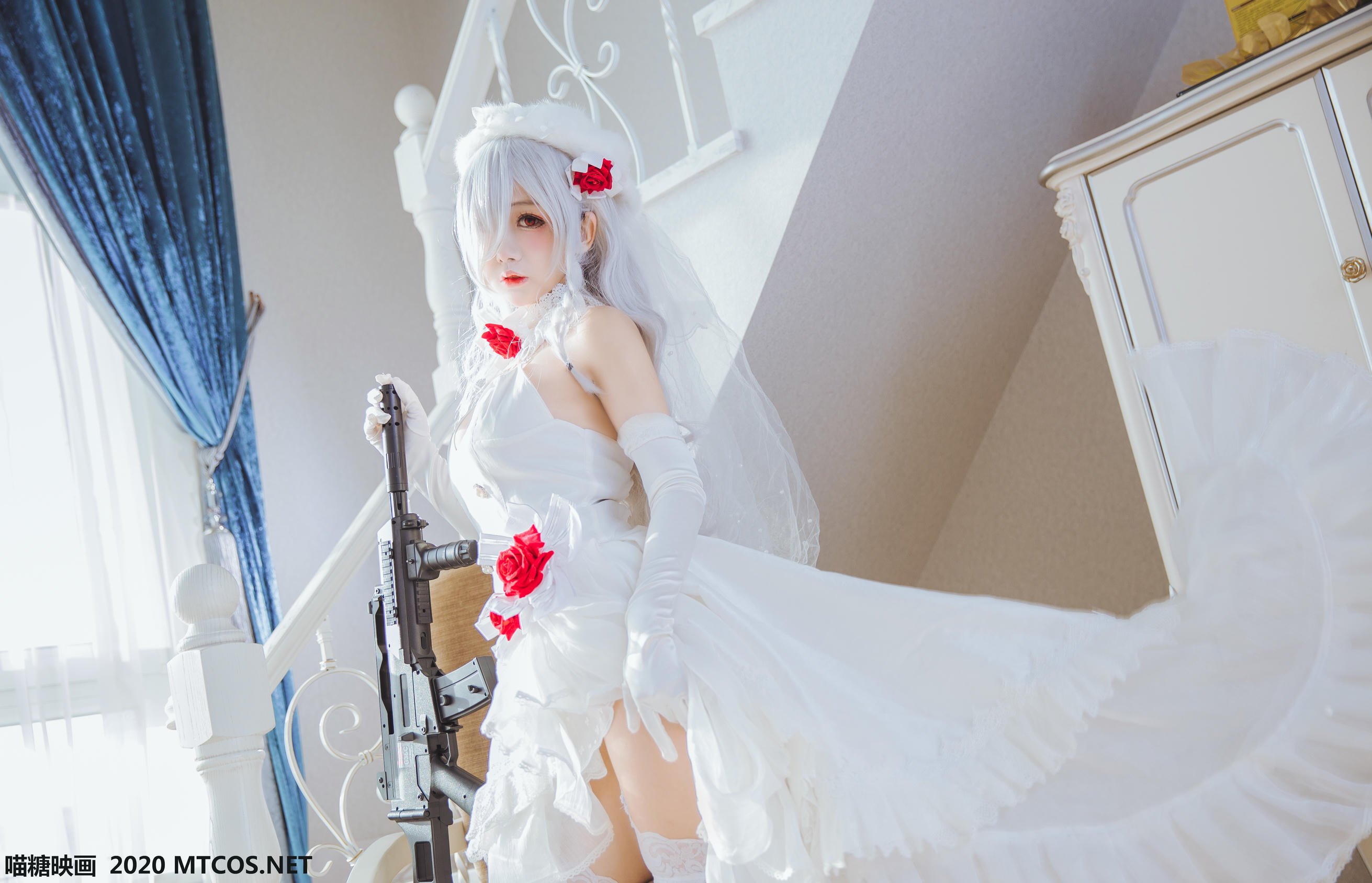 [喵糖映画] VOL.123 花嫁COS[40P／479M]_第1集