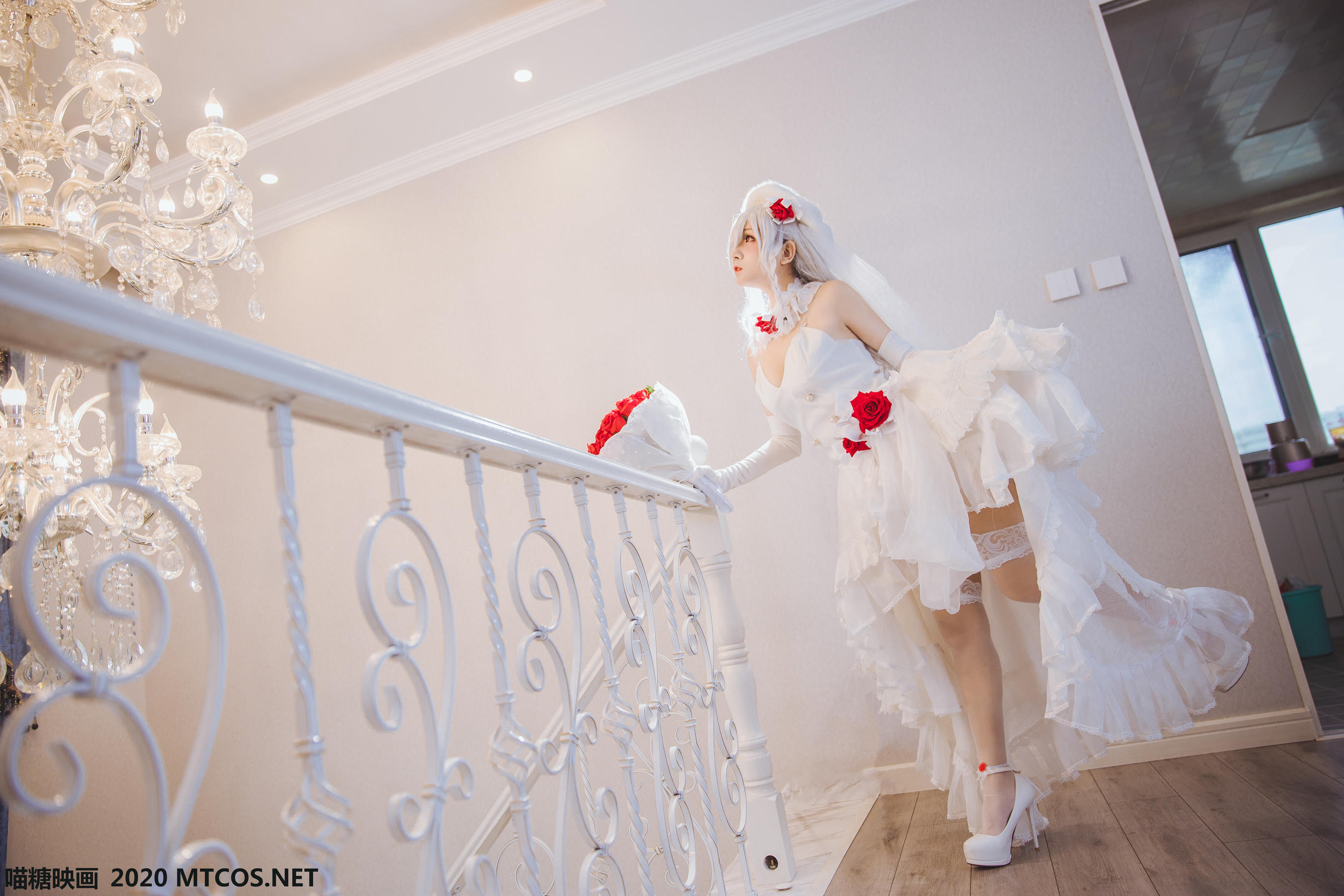 [喵糖映画] VOL.123 花嫁COS[40P／479M]_第1集