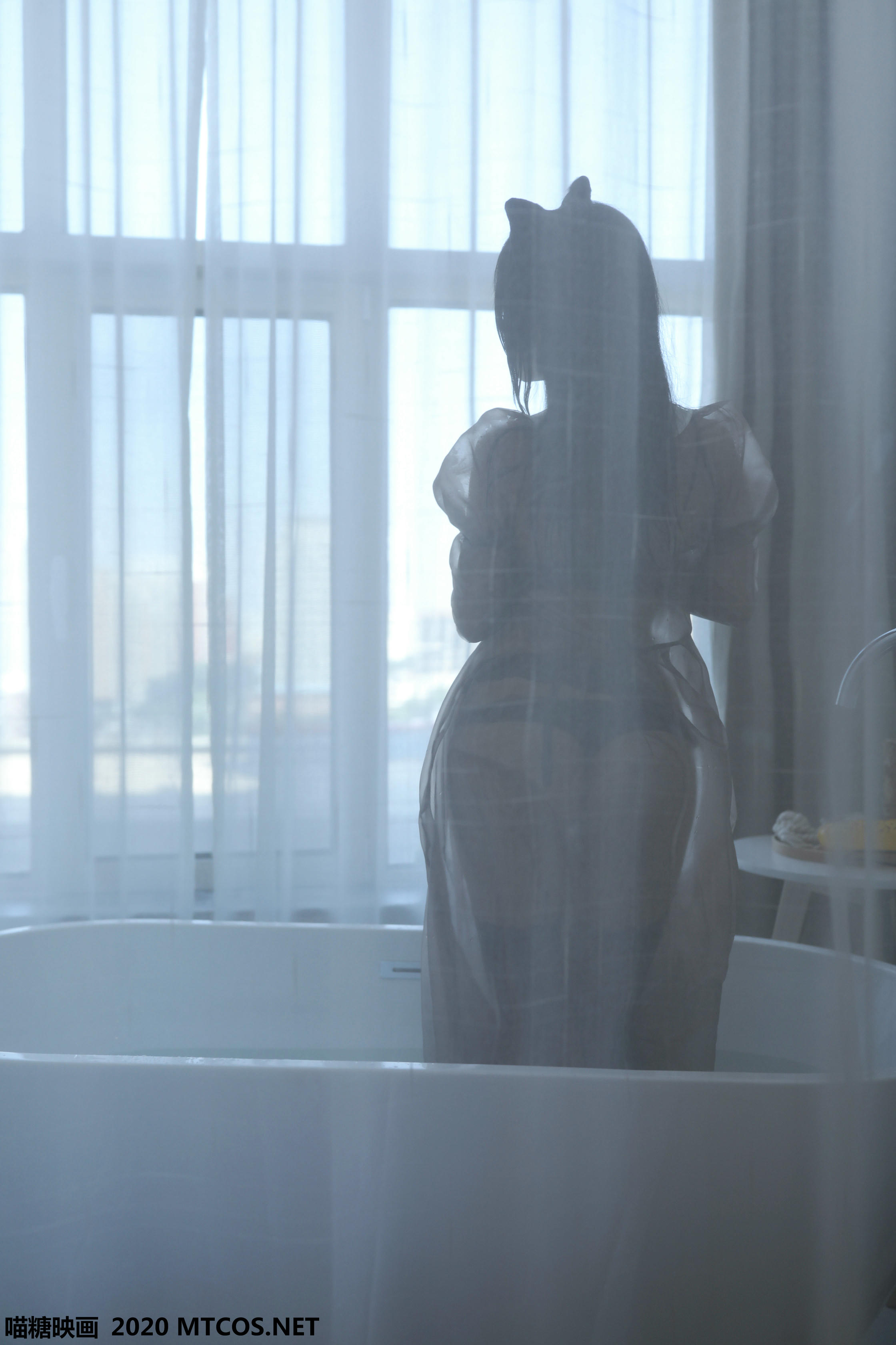 [喵糖映画] VOL.125 棕色透明女仆[43P／608M]_第1集