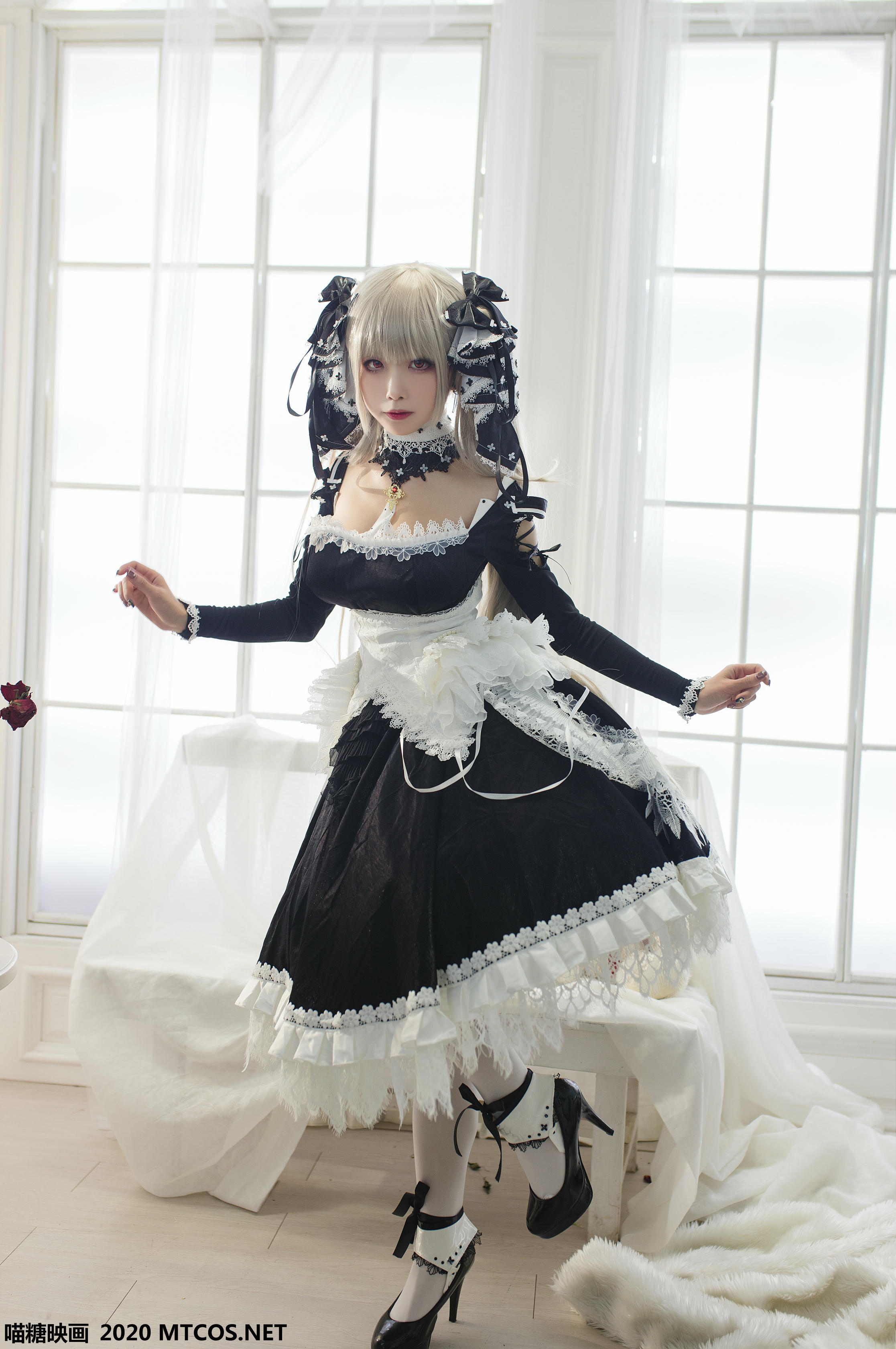 [喵糖映画] VOL.127 黑巫女仆[35P／595M]_第1集