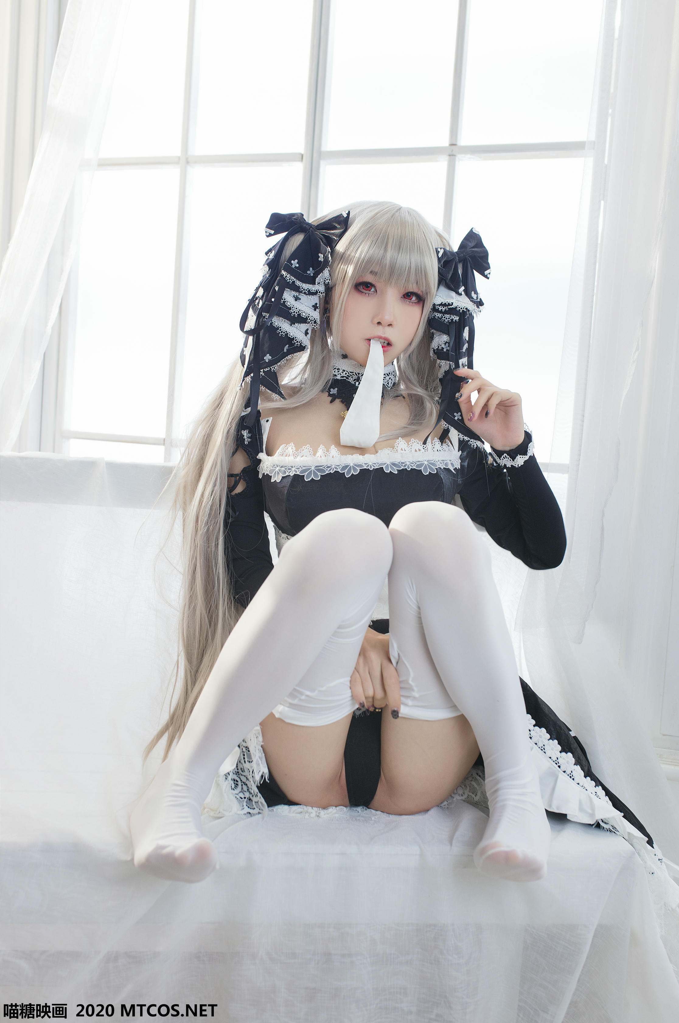 [喵糖映画] VOL.127 黑巫女仆[35P／595M]_第2集