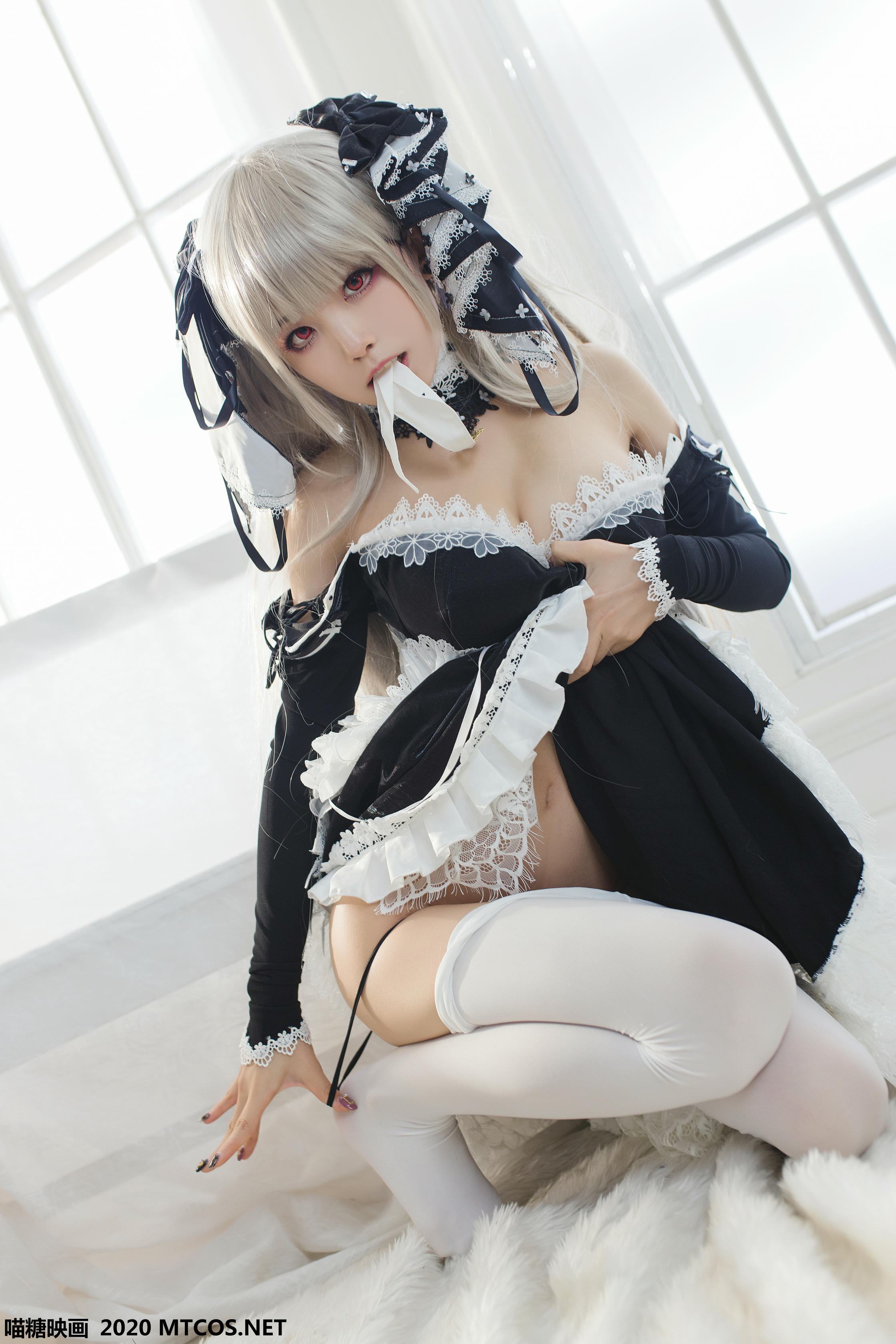 [喵糖映画] VOL.127 黑巫女仆[35P／595M]_第2集