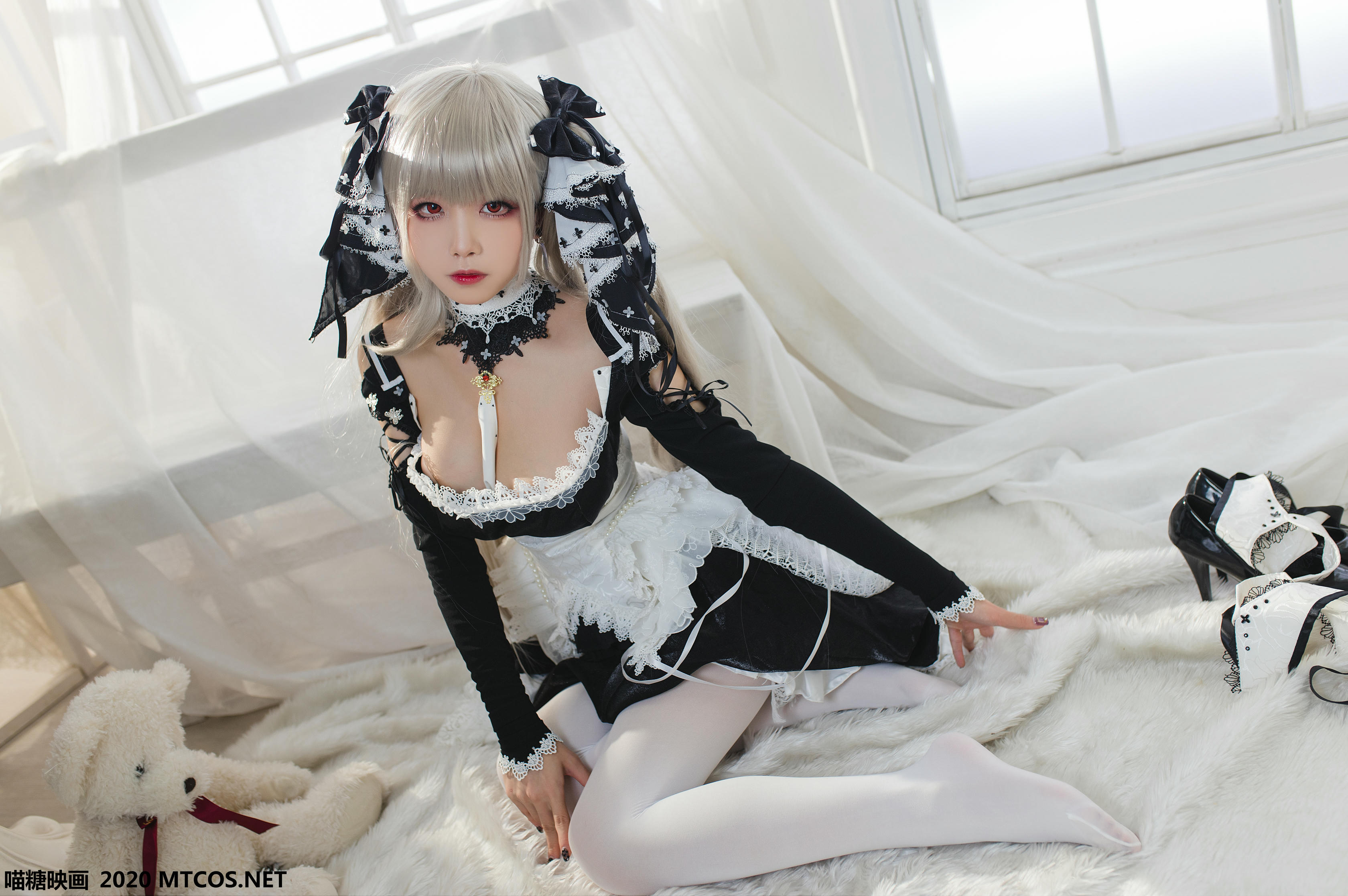 [喵糖映画] VOL.127 黑巫女仆[35P／595M]_第1集