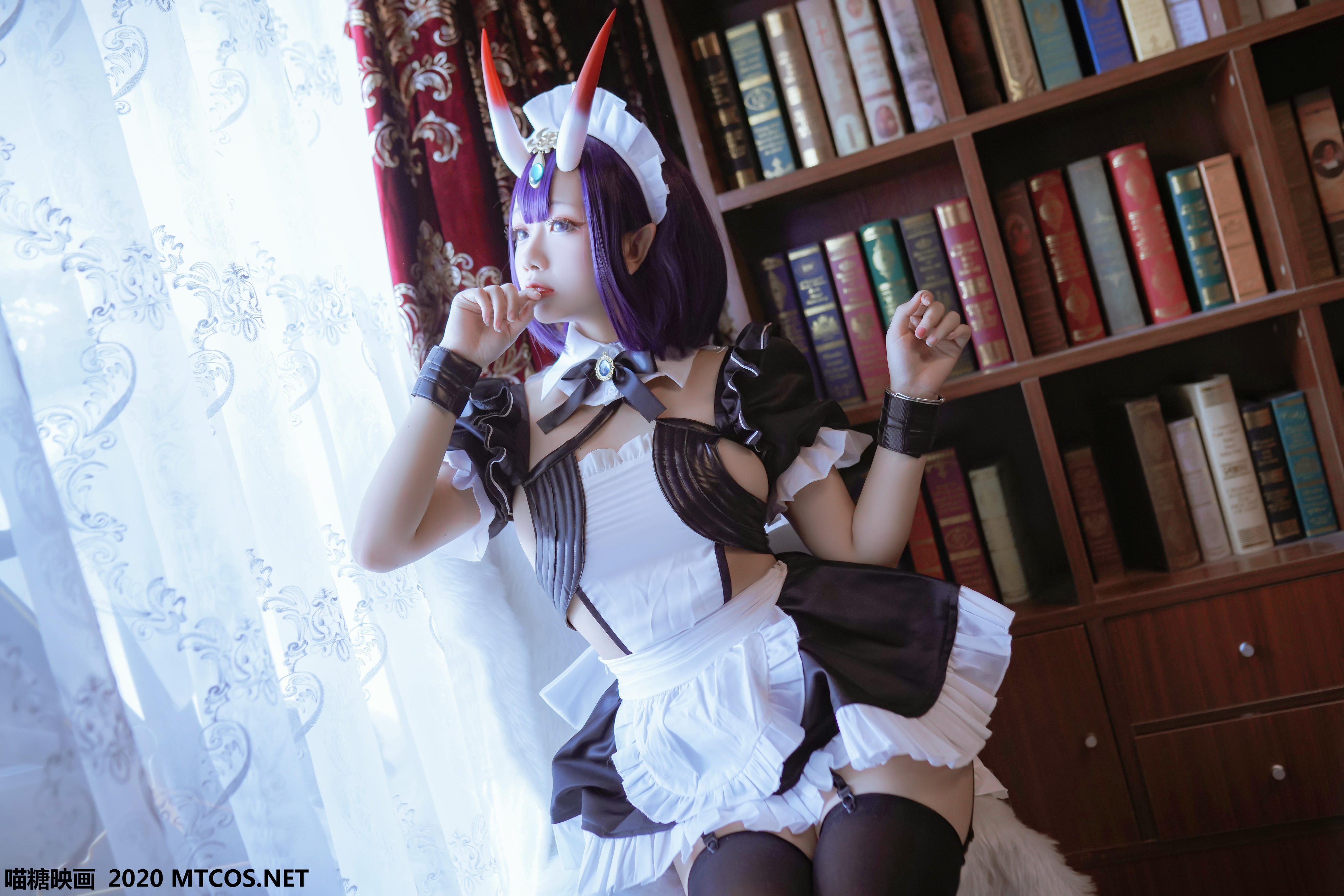 [喵糖映画] VOL.129 酒吞女仆[38P／776M]_第1集