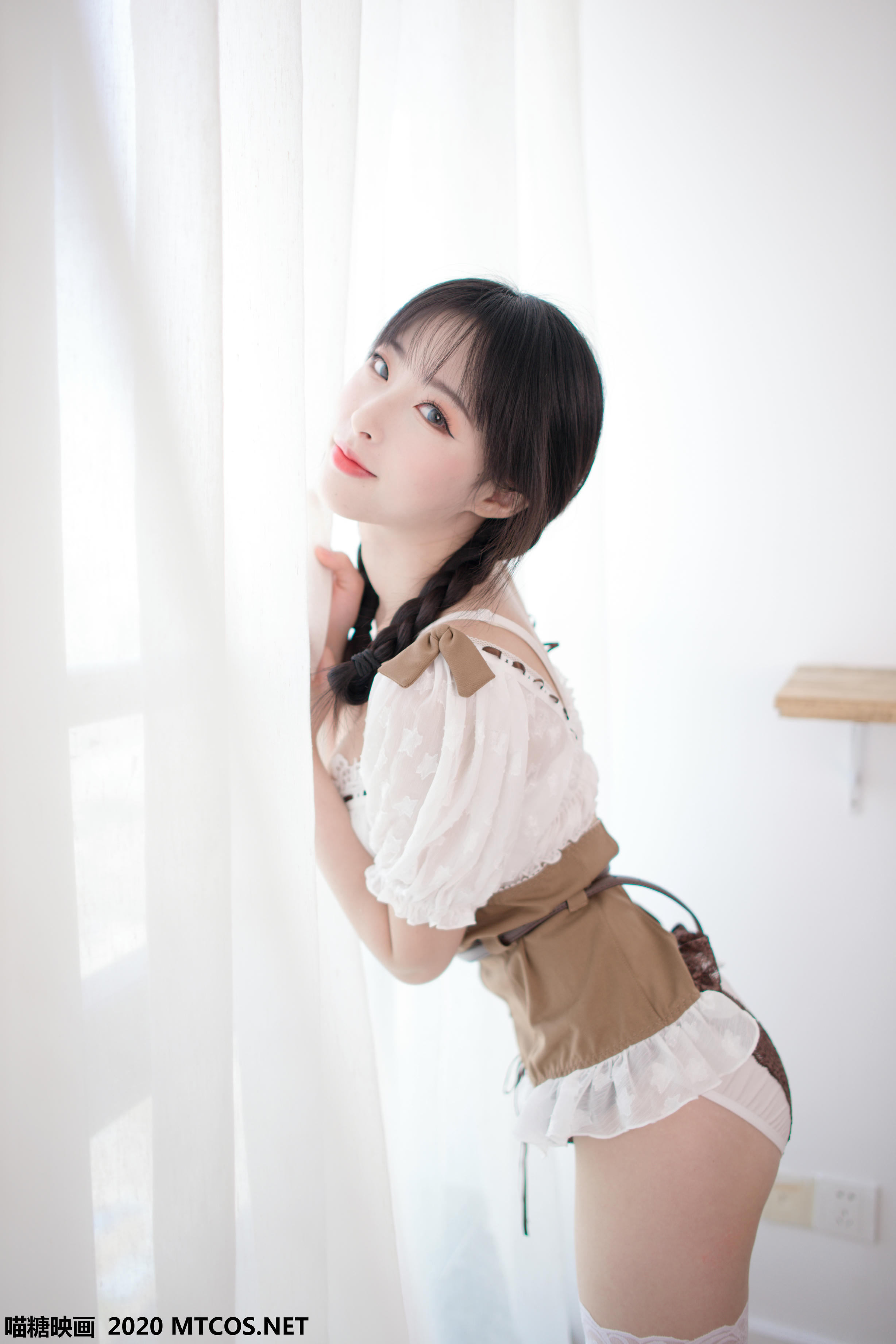 [喵糖映画] VOL.130 楚楚动人的女友[53P／1.16G]_第1集