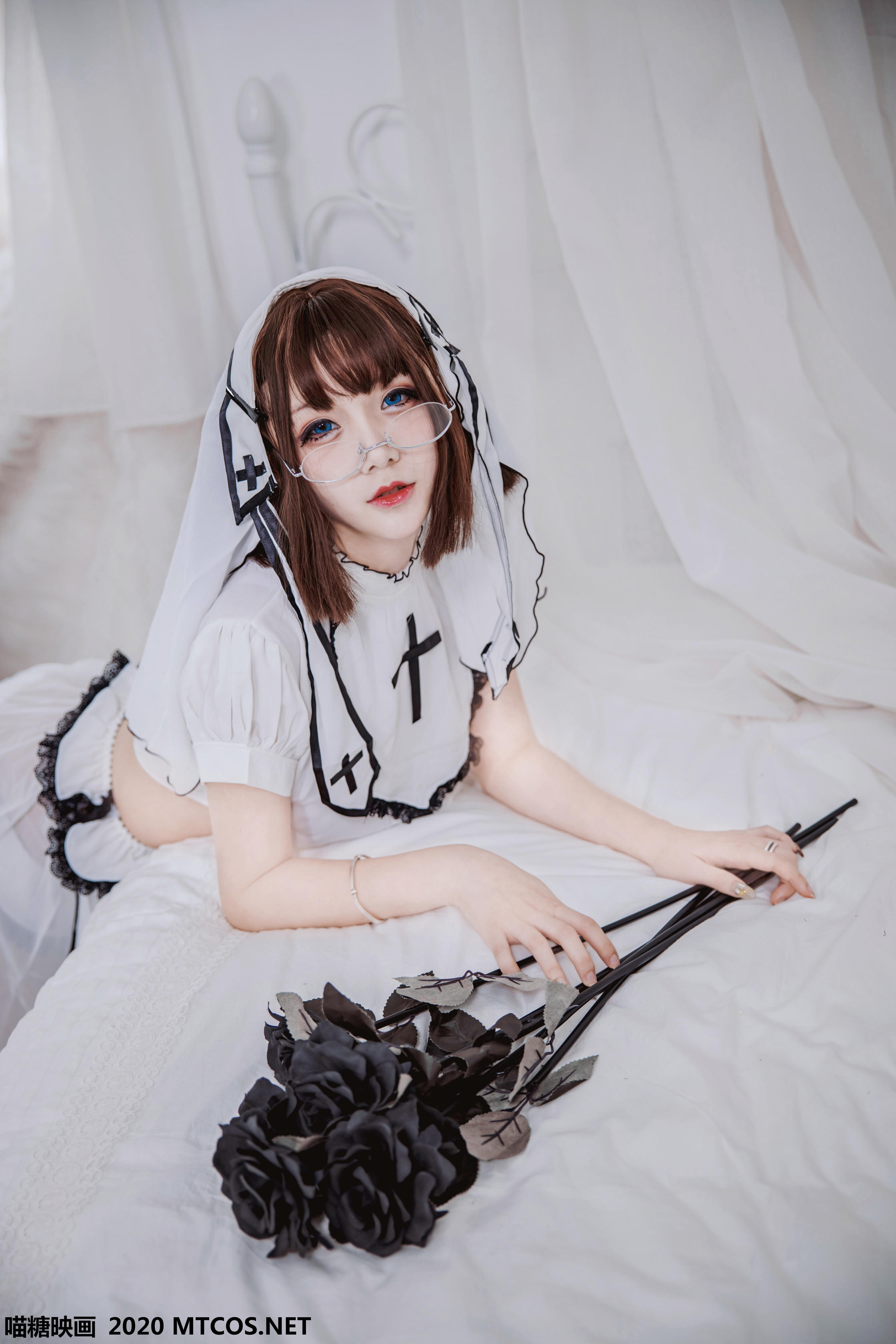 [喵糖映画] VOL.131 白色修女[40P／540M]_第1集