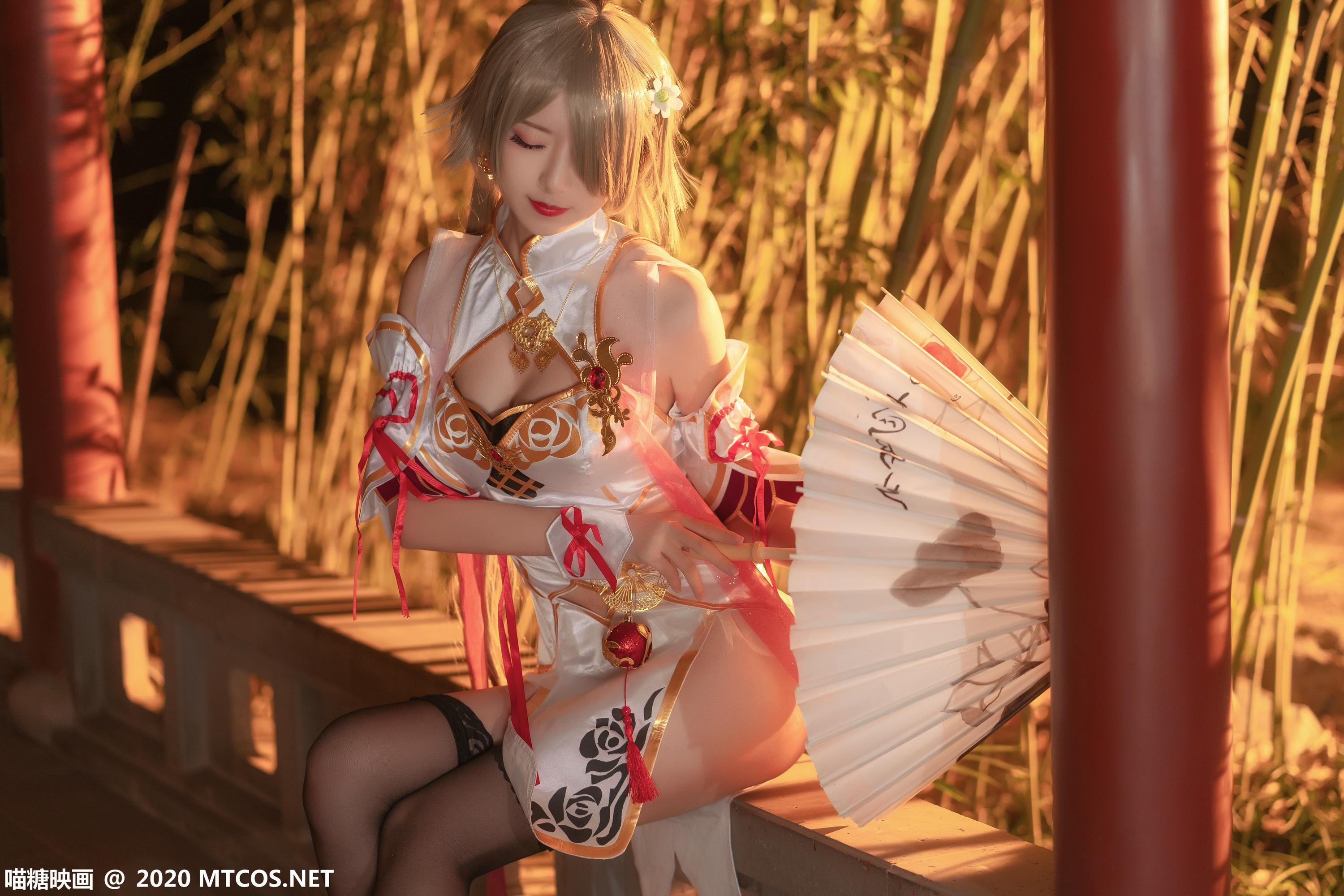 [喵糖映画] HML.021 浣溪沙旗袍[20P／425M]_第1集