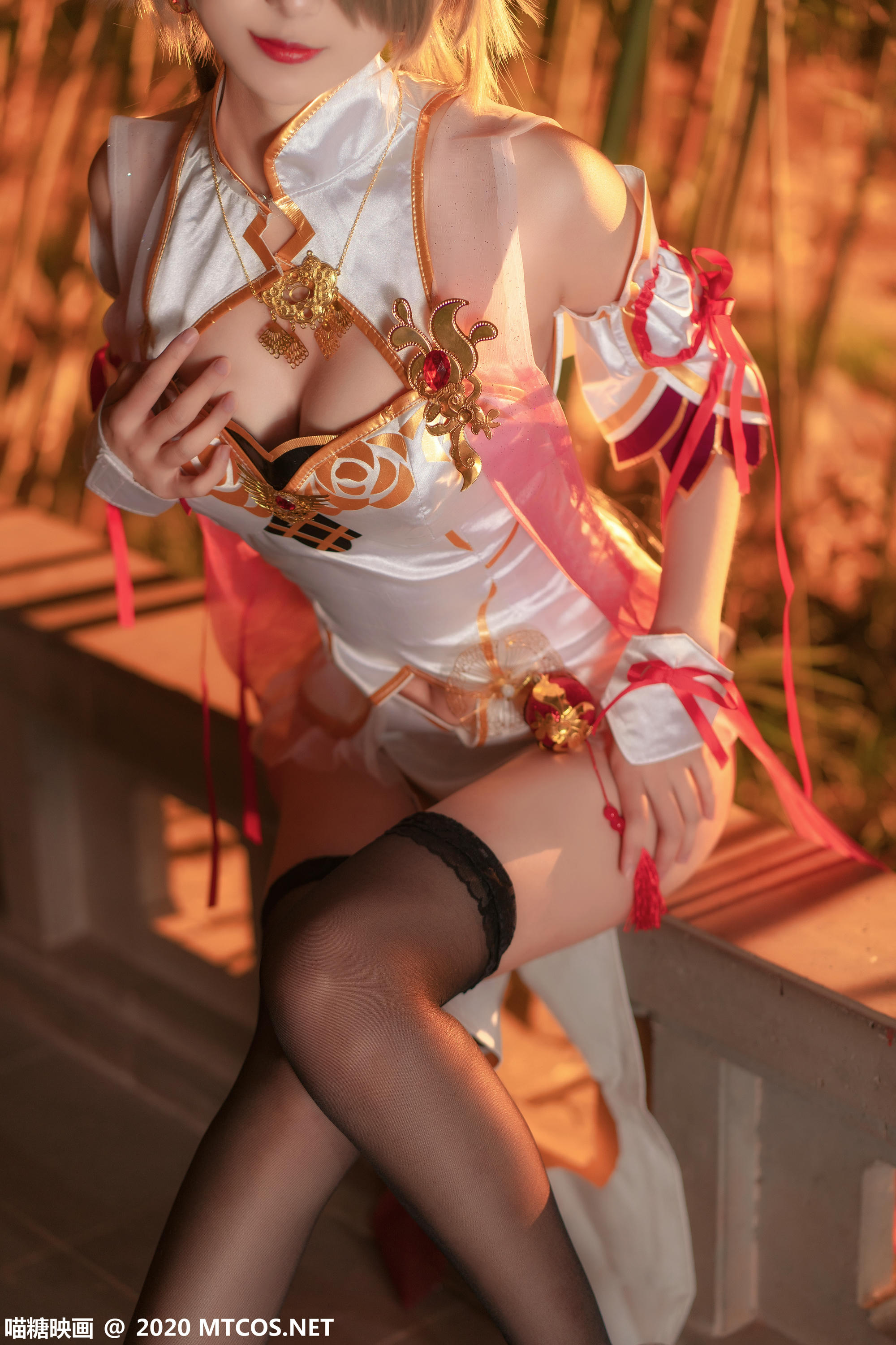 [喵糖映画] HML.021 浣溪沙旗袍[20P／425M]_第1集