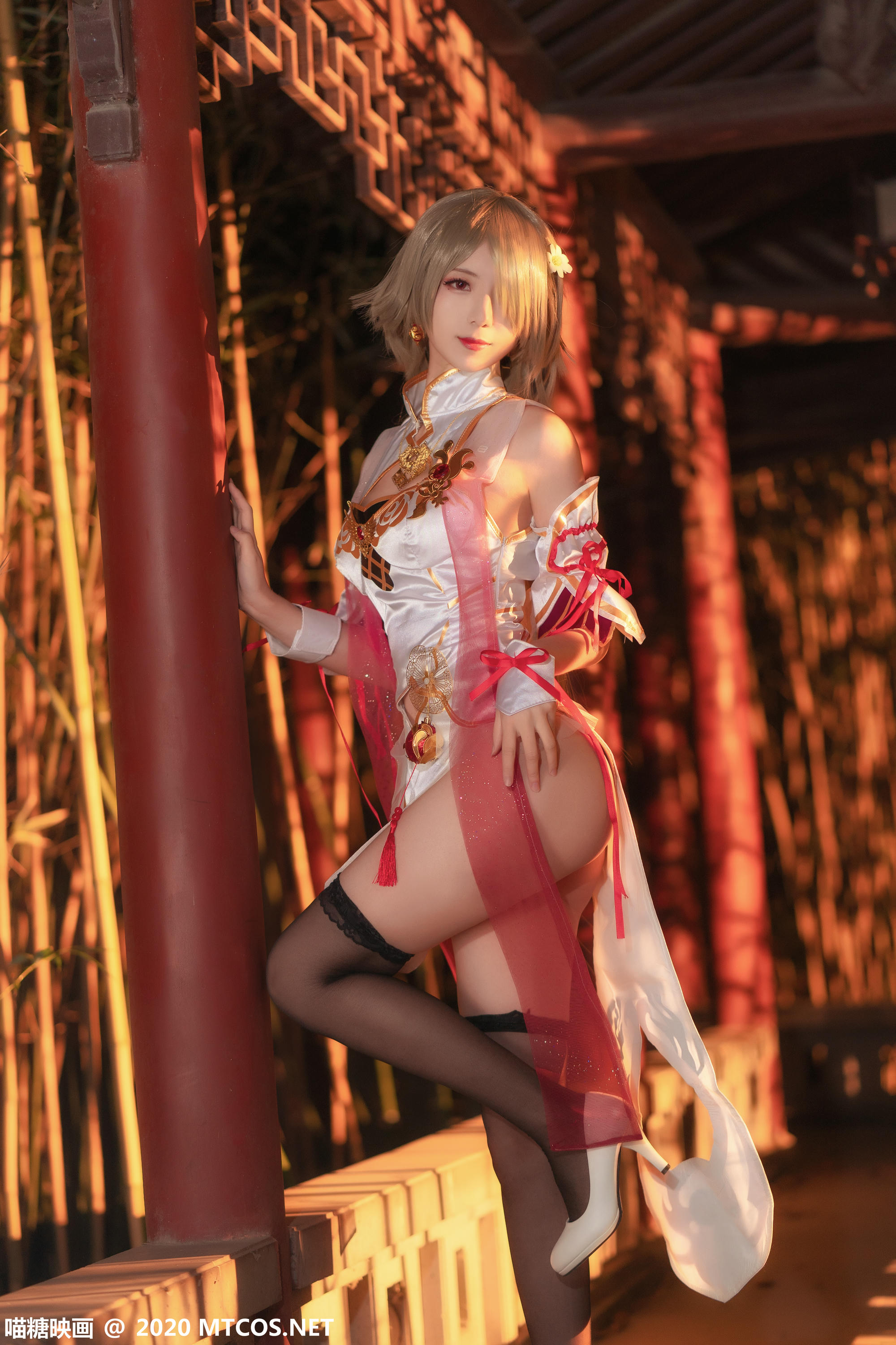 [喵糖映画] HML.021 浣溪沙旗袍[20P／425M]_第1集